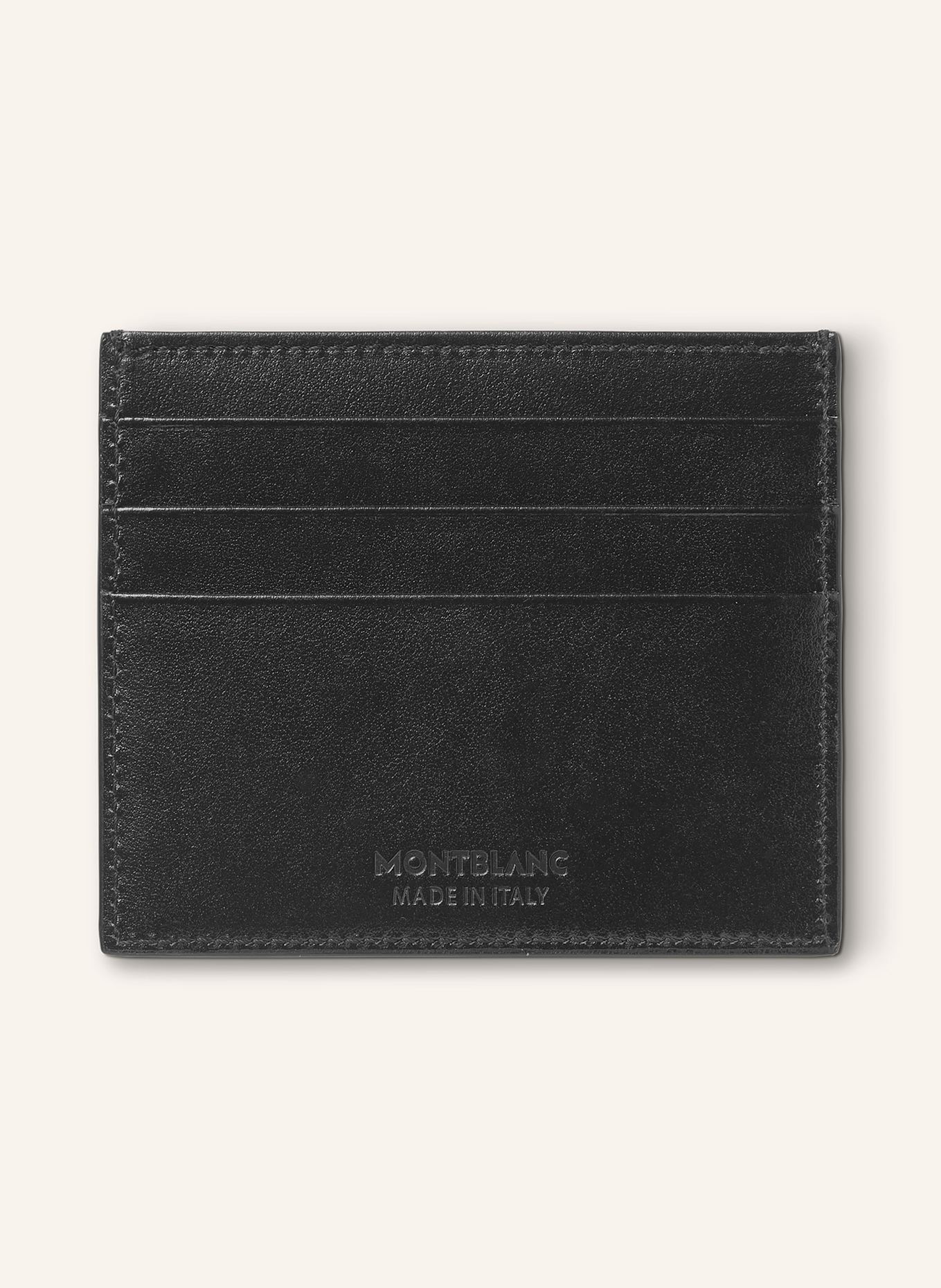 MONTBLANC Etui na karty MEISTERSTÜCK: CZARNY