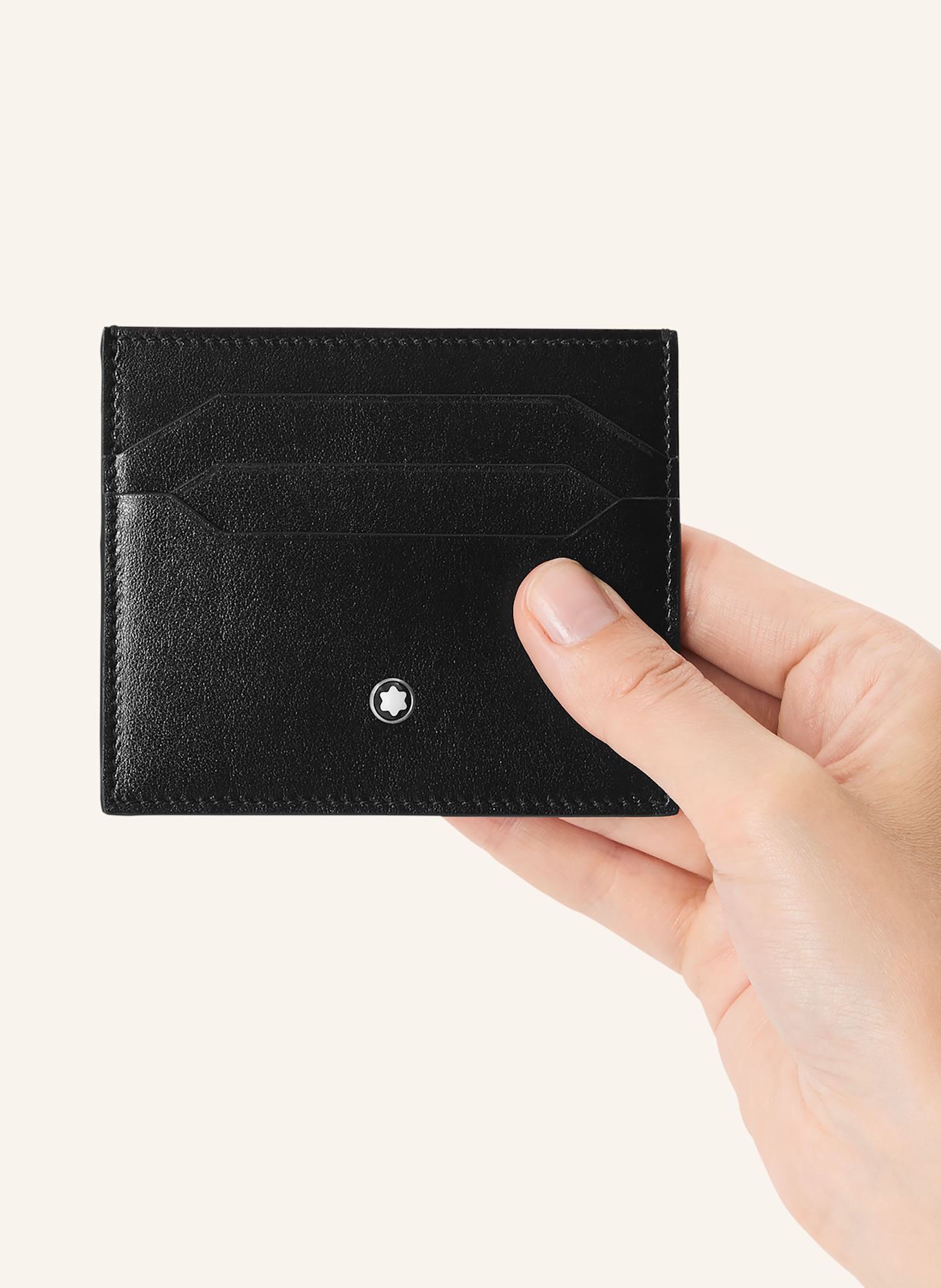 MONTBLANC Etui na karty MEISTERSTÜCK: CZARNY