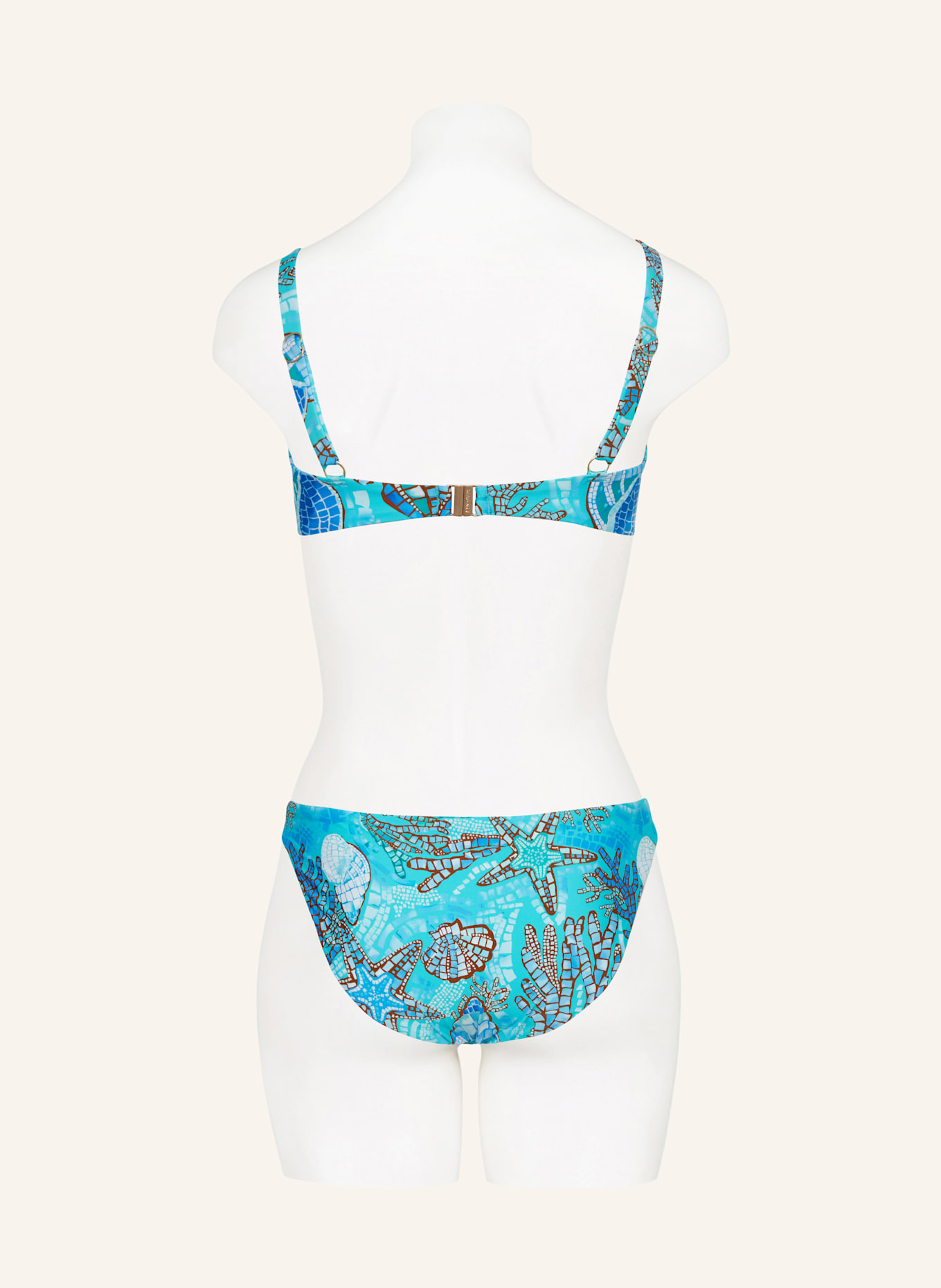 SEAFOLLY Panty bikini bottoms LA MER: TURQUOISE / BLUE / LIGHT BLUE