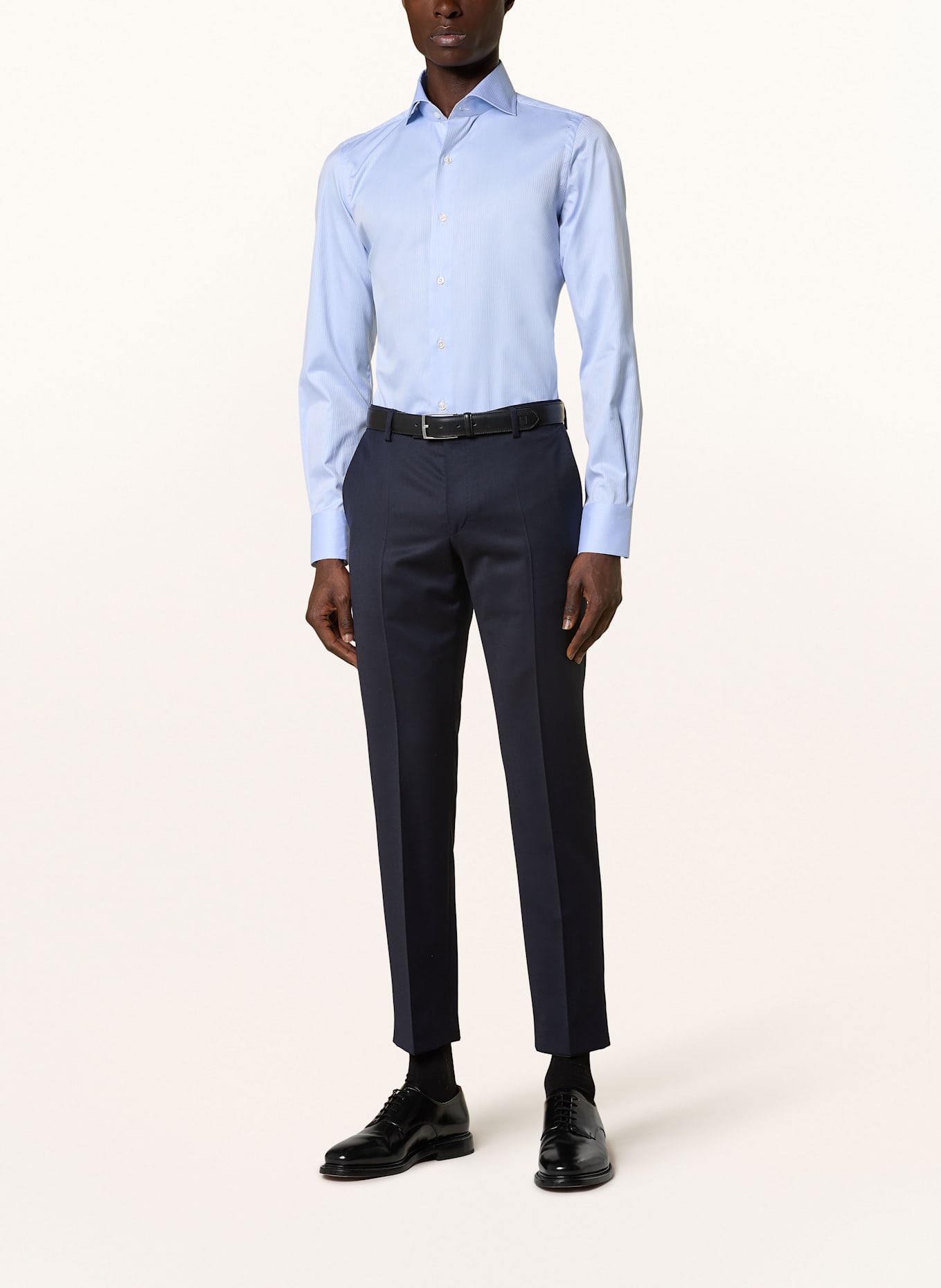 FINAMORE 1925 Koszula NAPOLI regular fit: JASNONIEBIESKI