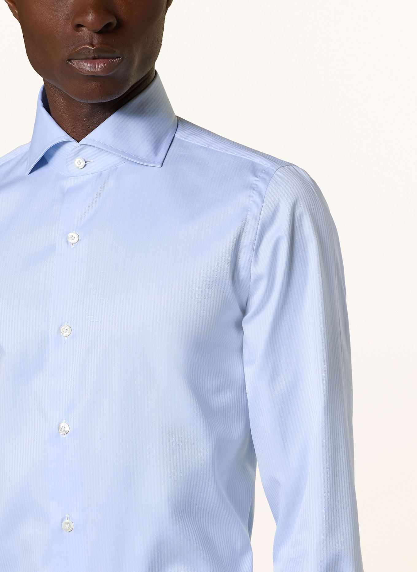 FINAMORE 1925 Koszula NAPOLI regular fit: JASNONIEBIESKI