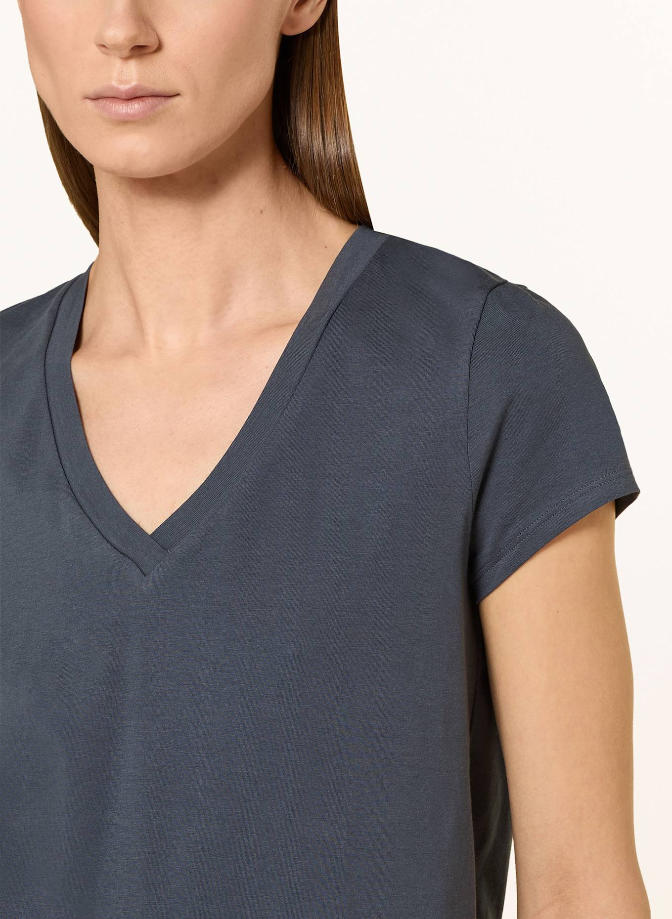 SCHIESSER Schlafshirt MIX+RELAX: DUNKELBLAU