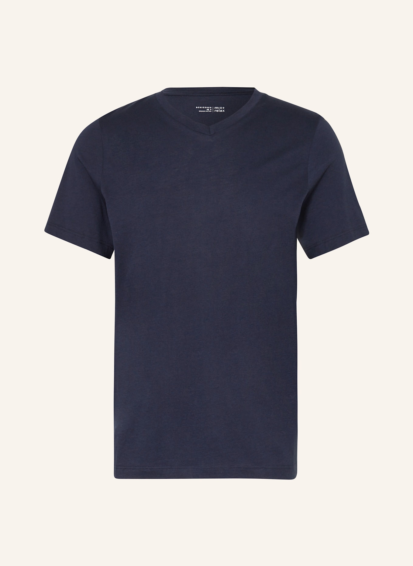 SCHIESSER Schlafshirt MIX+RELAX: DUNKELBLAU