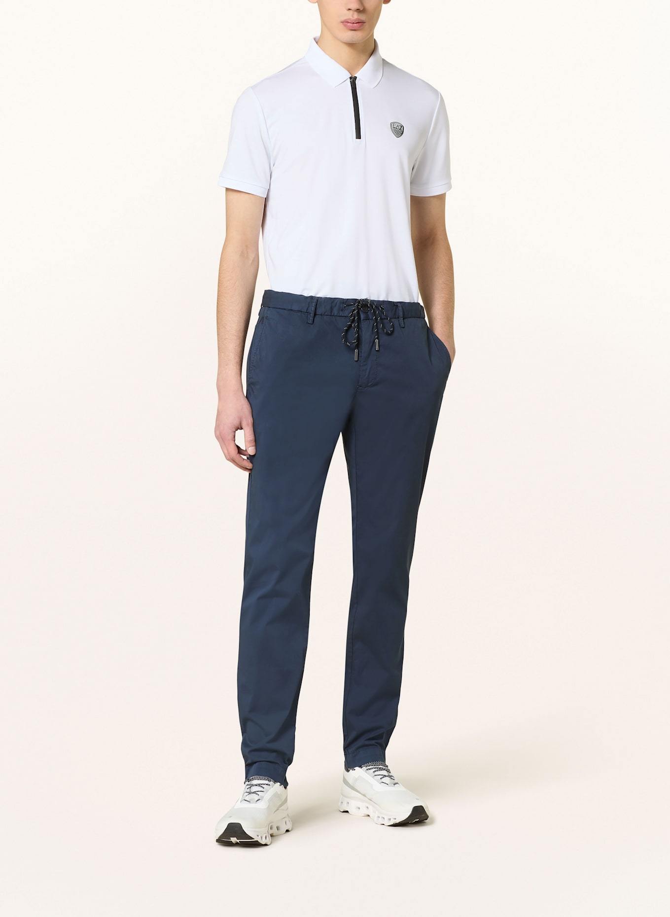 ALBERTO Spodnie golfowe JUMP-G: GRANATOWY