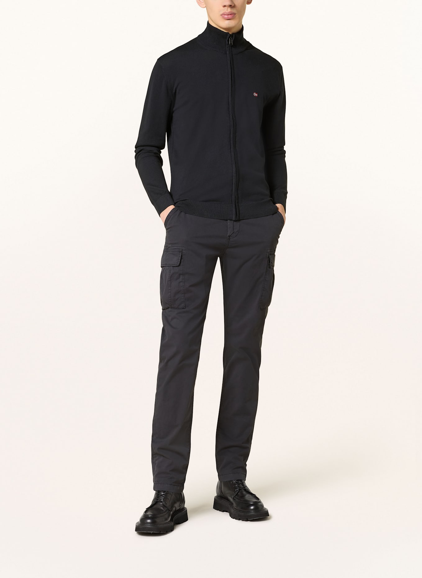 NAPAPIJRI Cardigan DECATUR FZ: BLACK