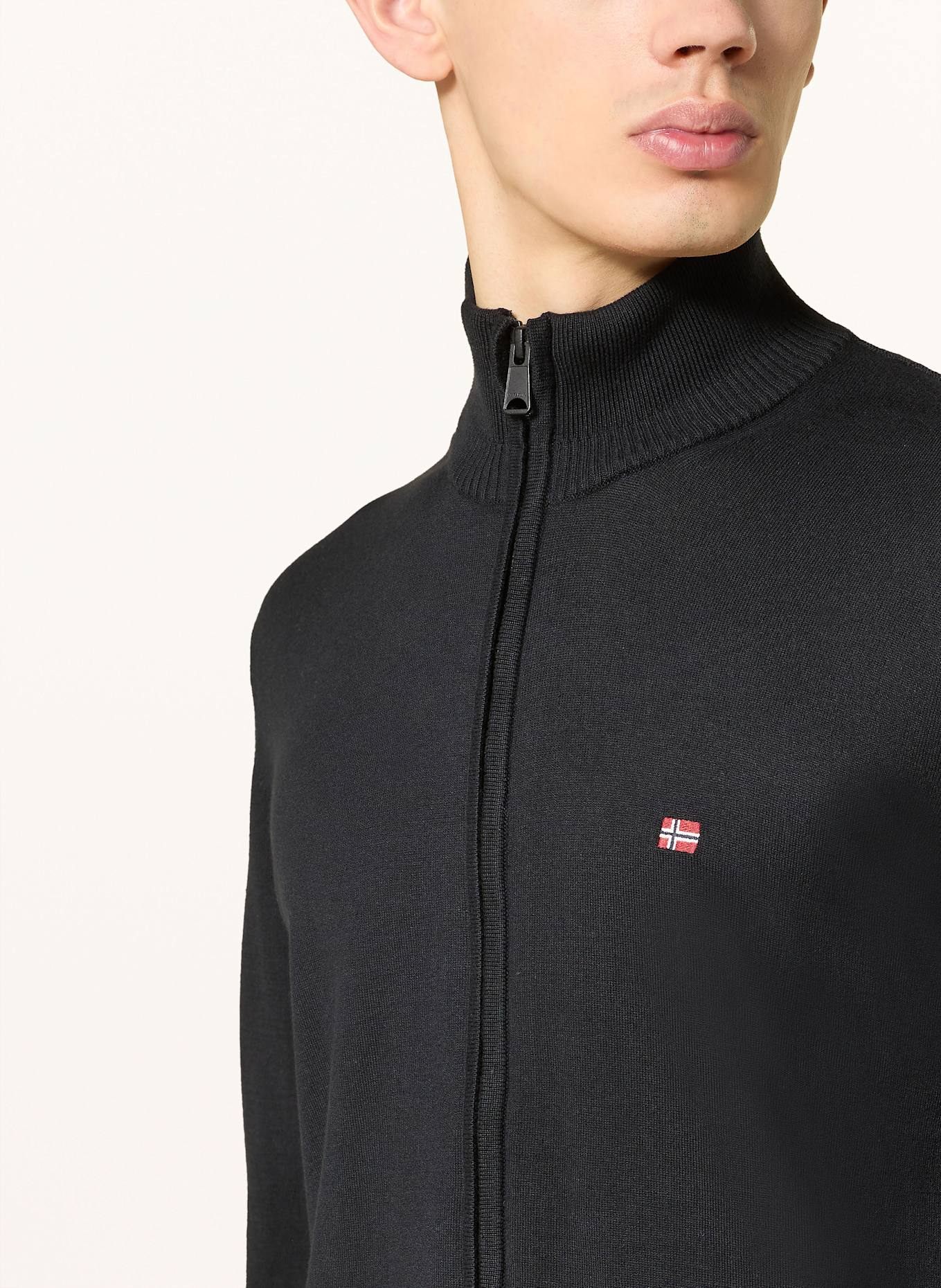 NAPAPIJRI Cardigan DECATUR FZ: BLACK