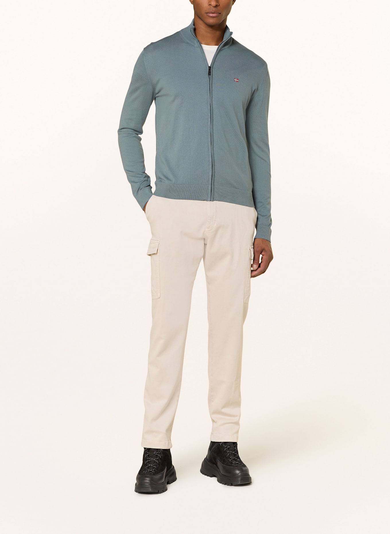 NAPAPIJRI Cardigan DECATUR FZ: TEAL