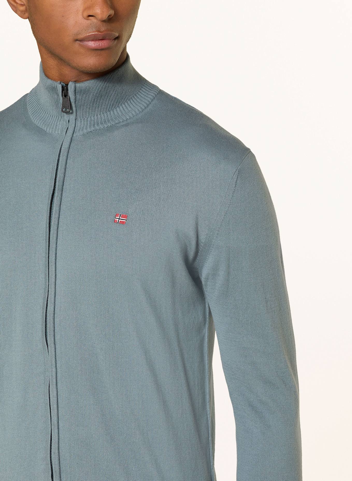 NAPAPIJRI Cardigan DECATUR FZ: TEAL