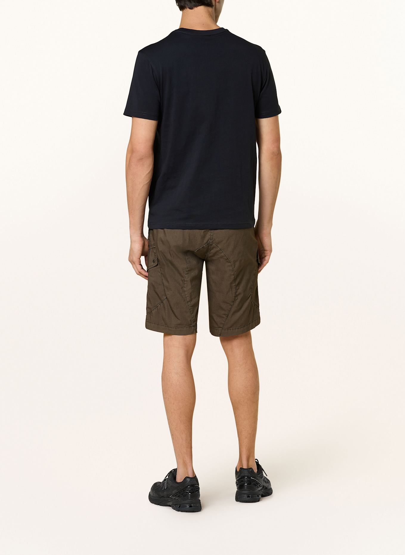 NAPAPIJRI Cargo shorts N-SENIO Regular Fit: DARK BROWN