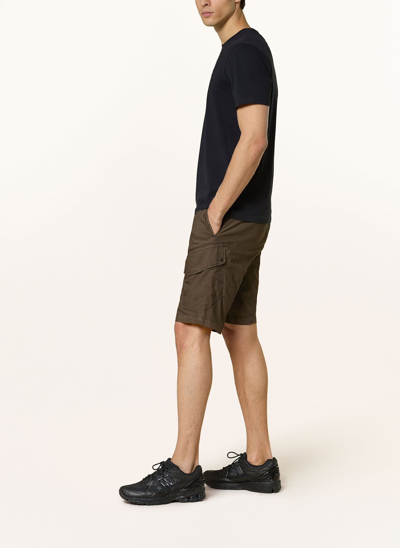 NAPAPIJRI Cargo shorts N-SENIO Regular Fit: DARK BROWN