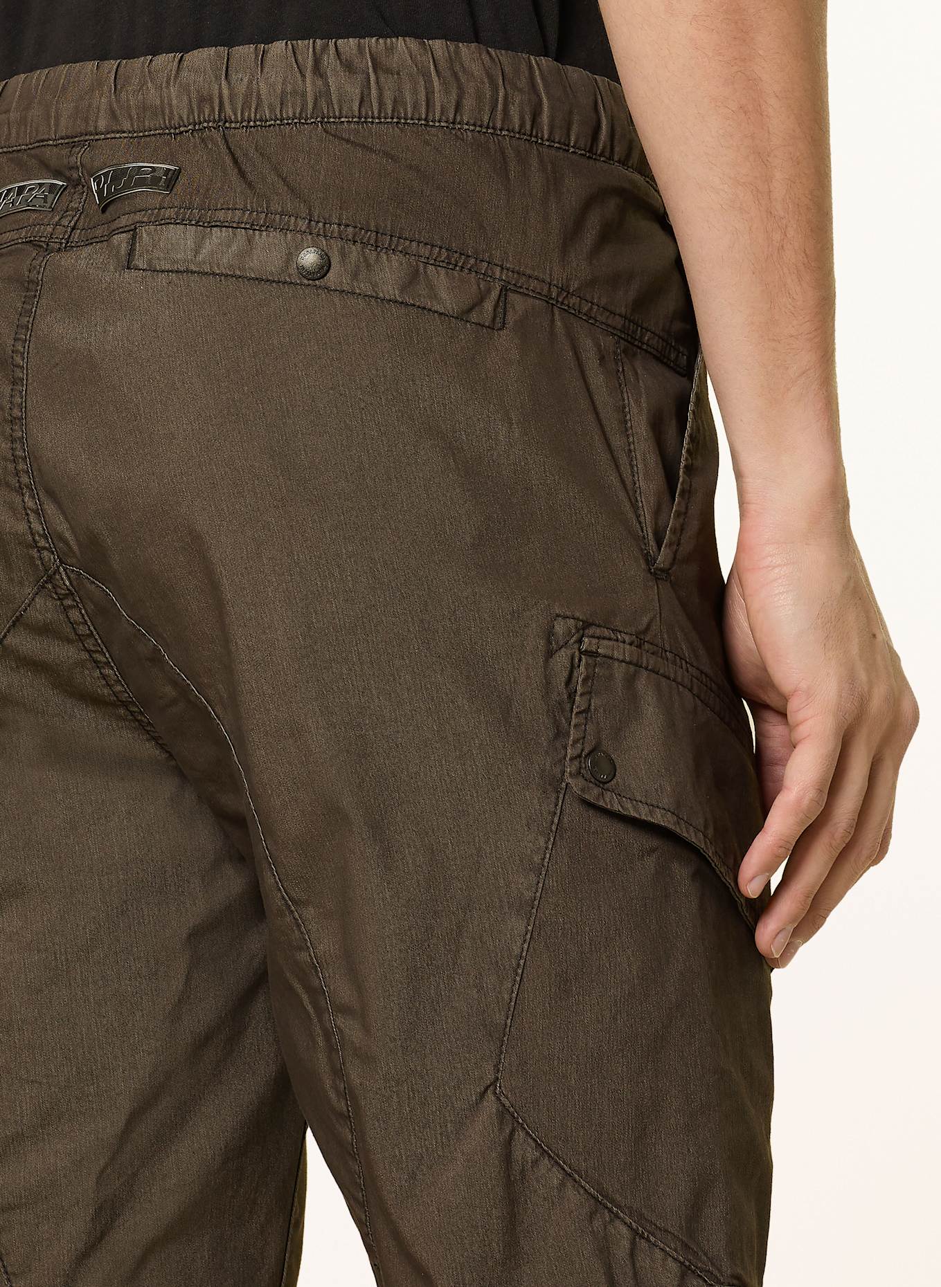 NAPAPIJRI Cargo shorts N-SENIO Regular Fit: DARK BROWN