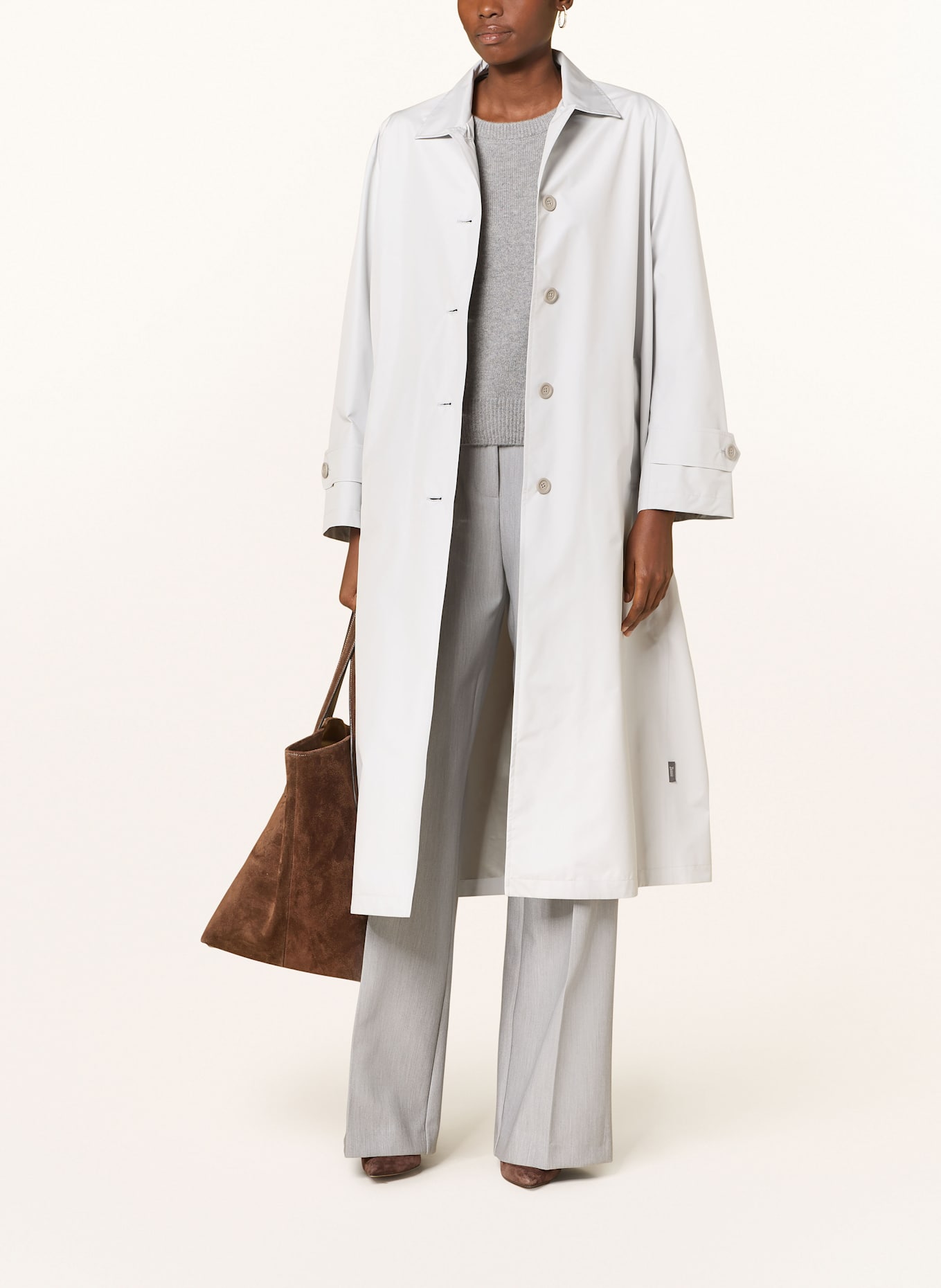 HERNO Raincoat, Color: LIGHT GRAY (Image 2)