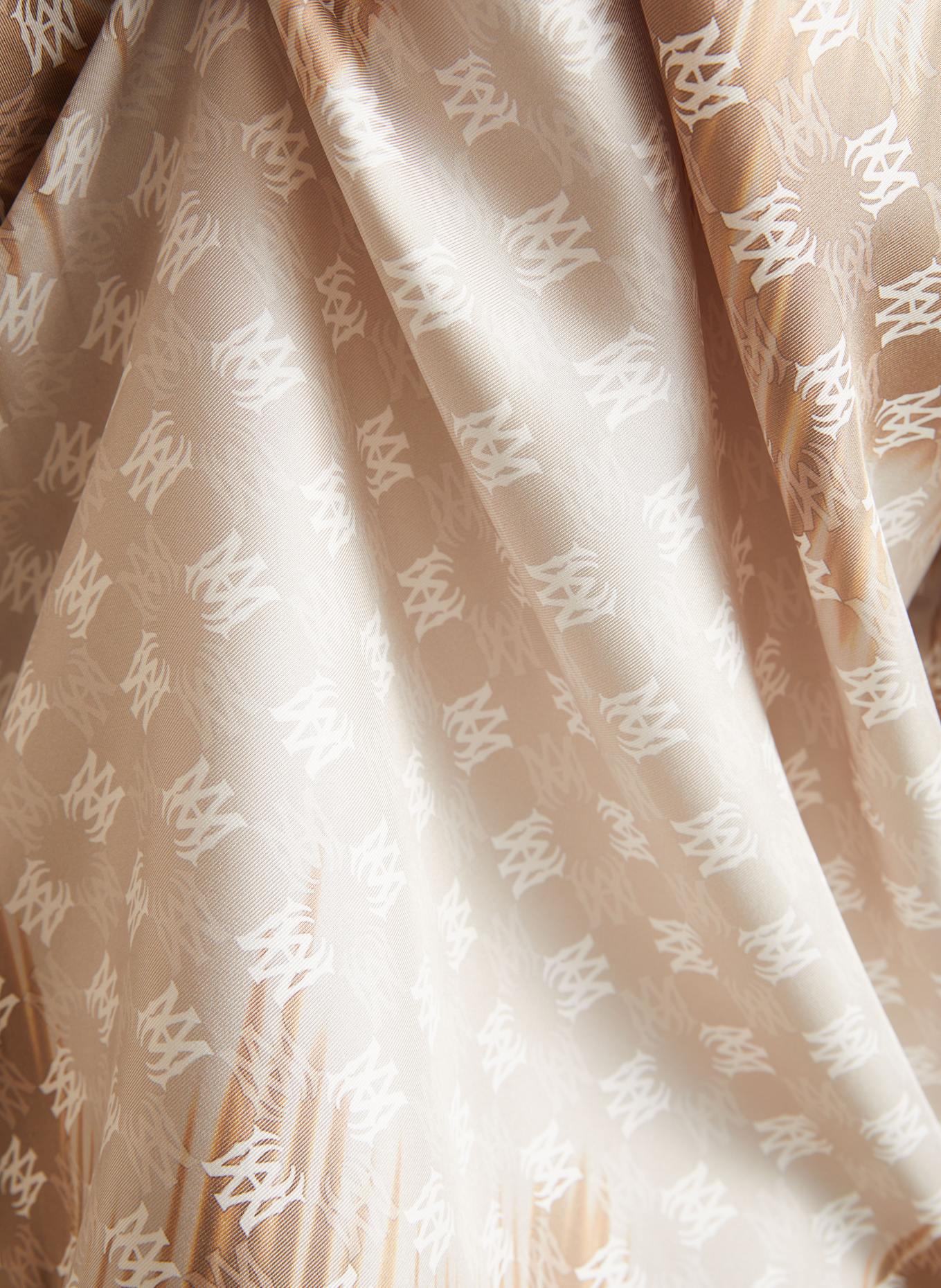 AMIRI Resort shirt comfort fit in silk: CAMEL