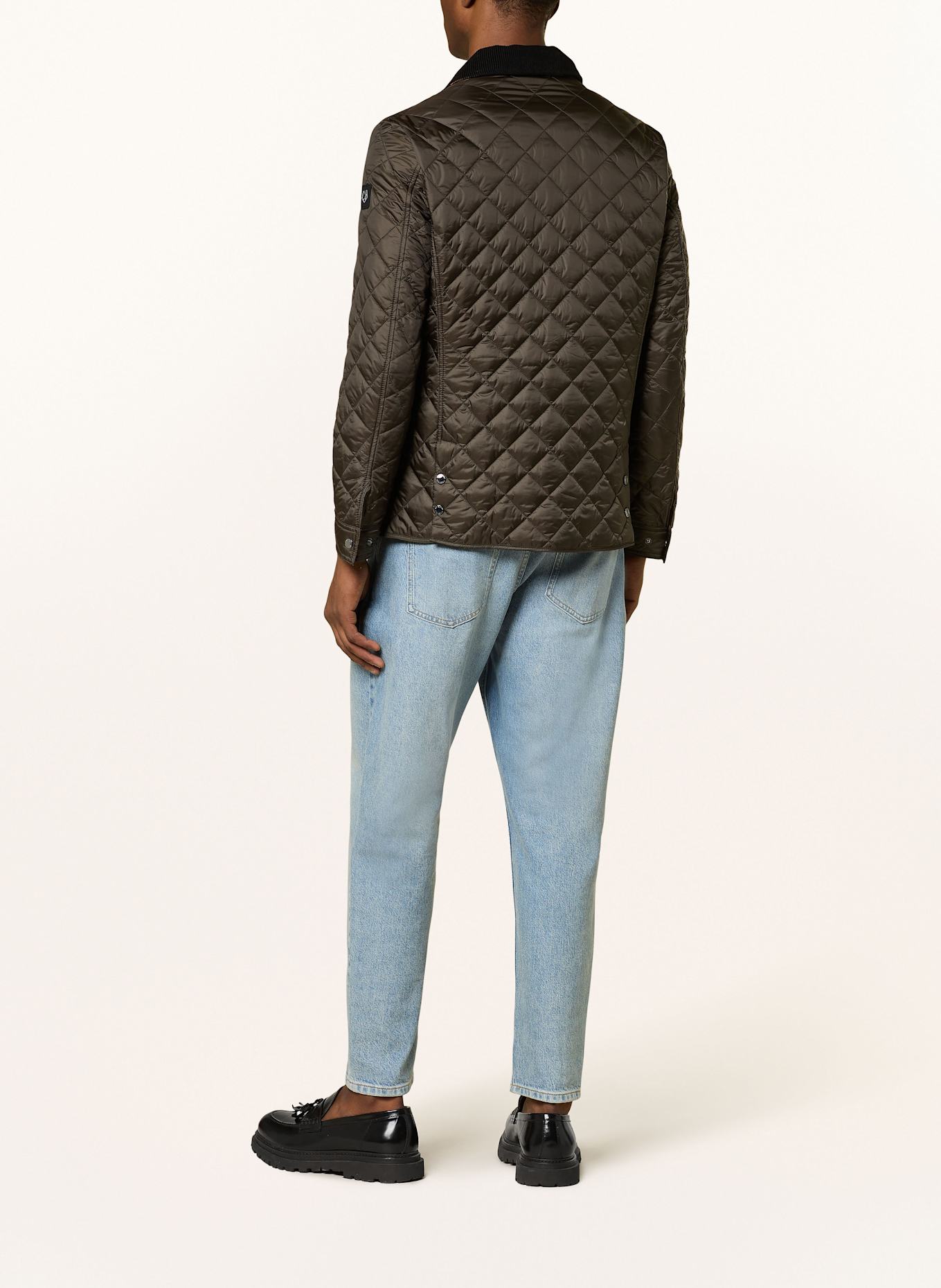 MILESTONE Steppjacke MSSEATTLE mit DUPONT™ SORONA®-Isolierung: KHAKI