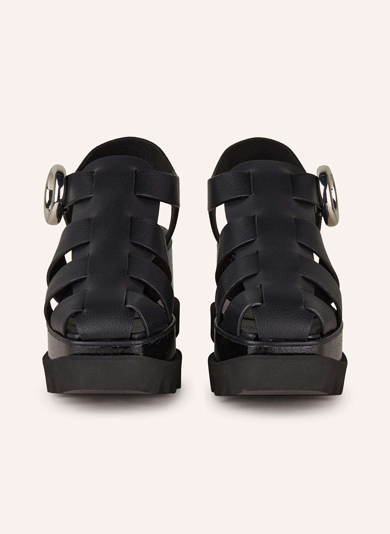 STELLA McCARTNEY Platform sandals ELYSE: BLACK (Image 3)