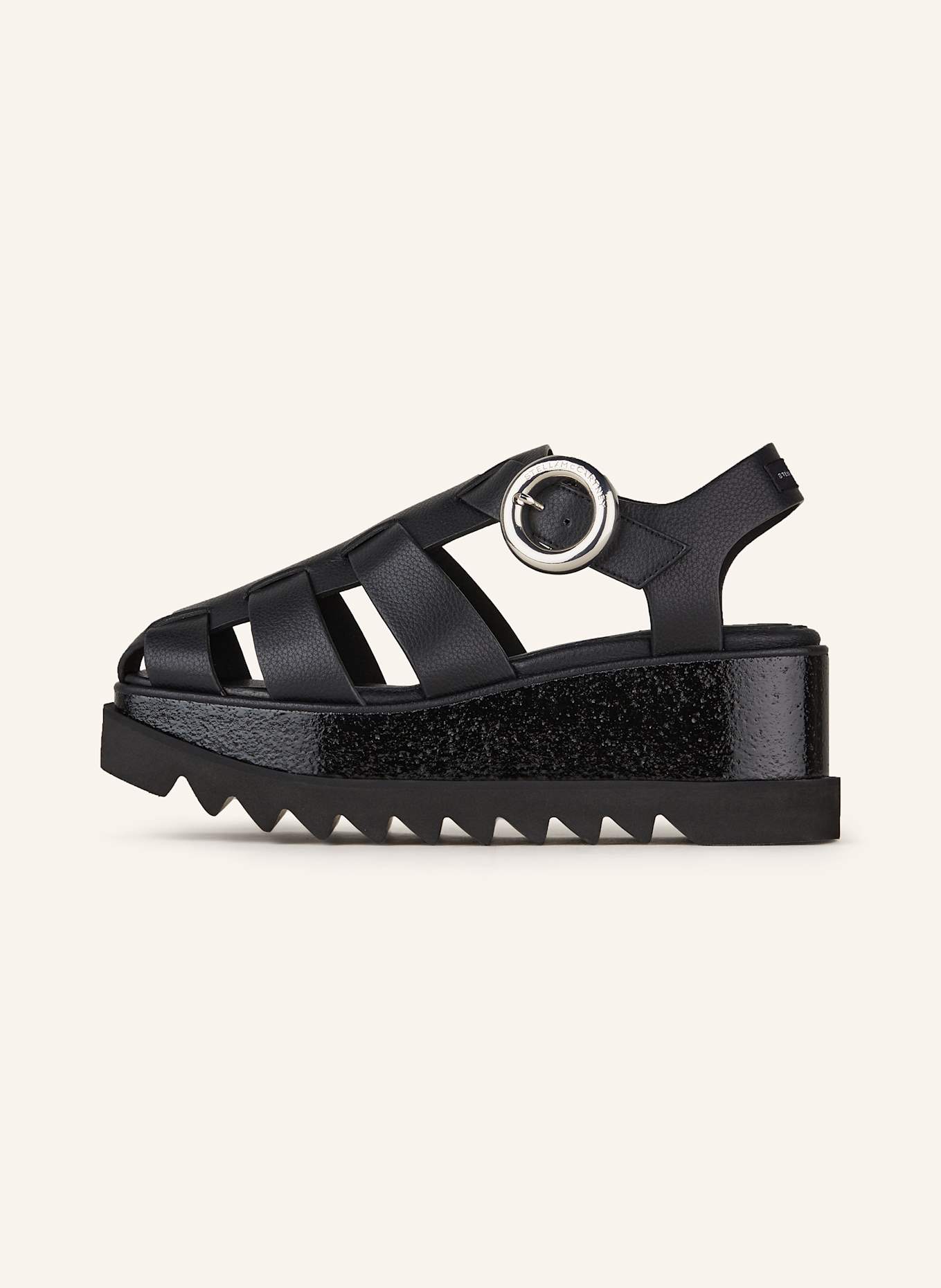 STELLA McCARTNEY Platform sandals ELYSE: BLACK (Image 4)
