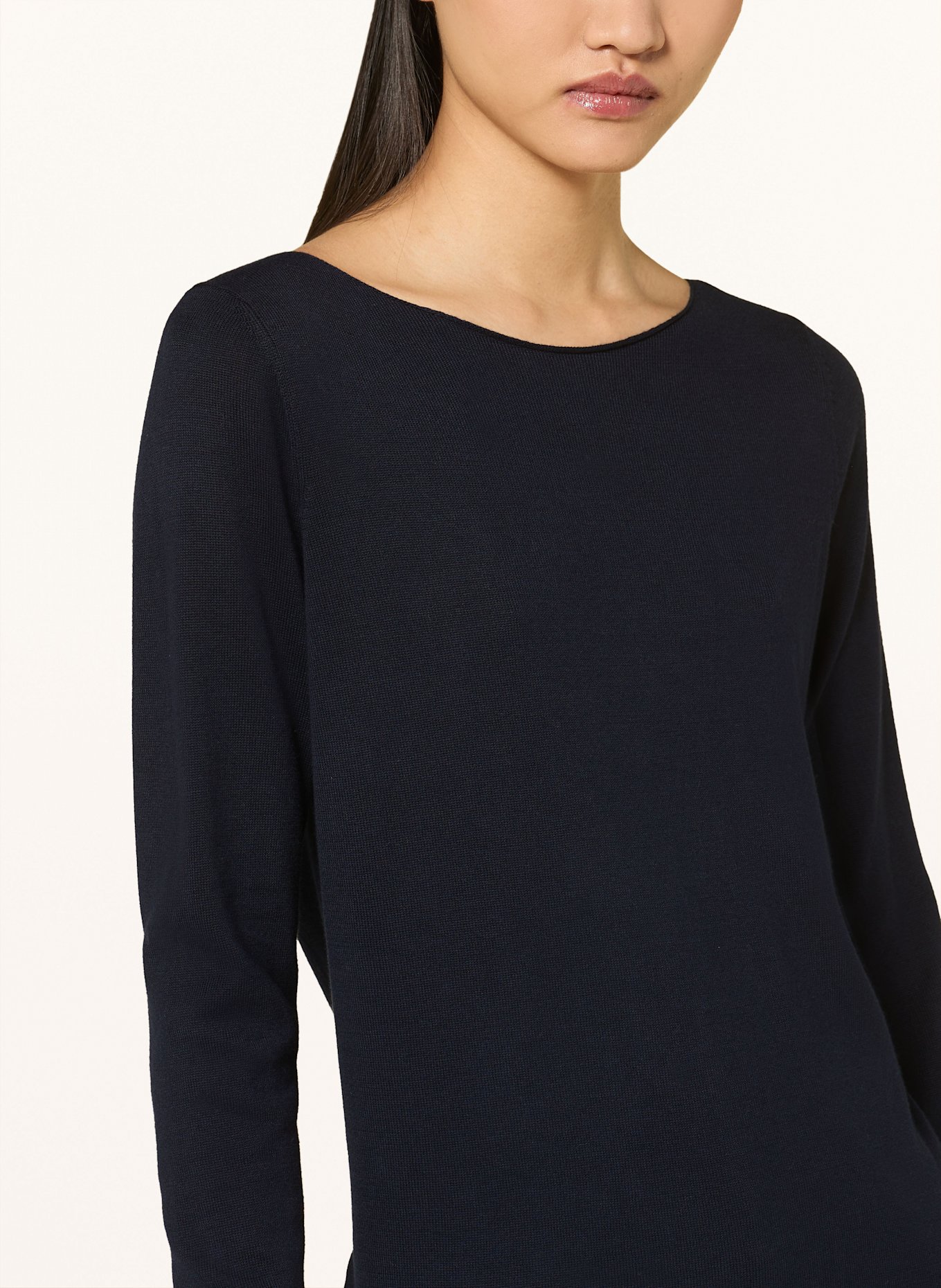 REPEAT Pullover: DUNKELBLAU