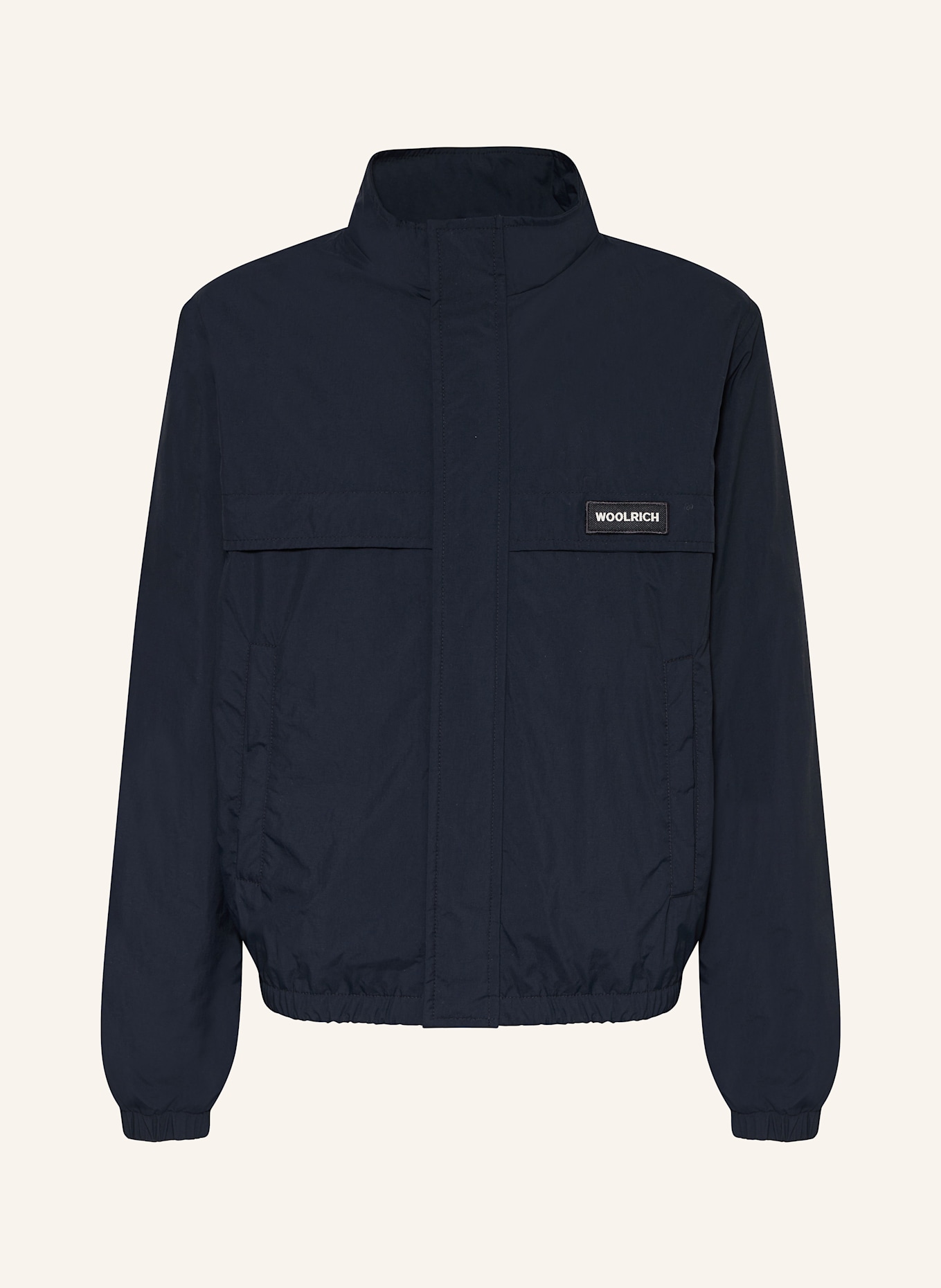 WOOLRICH Kurtka przeciwdeszczowa TASLAN: CZARNY