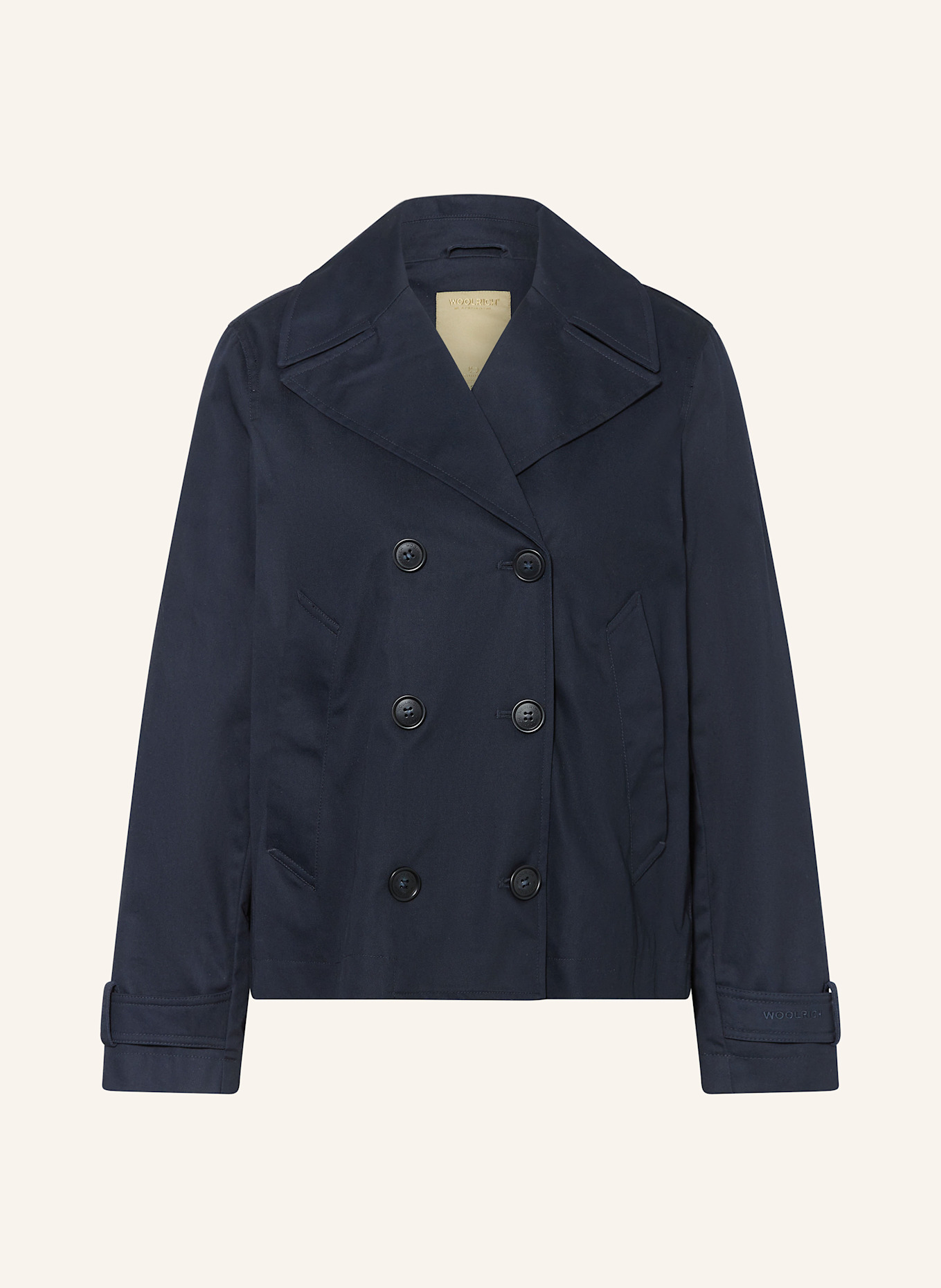 WOOLRICH Trenchcoat: DUNKELBLAU
