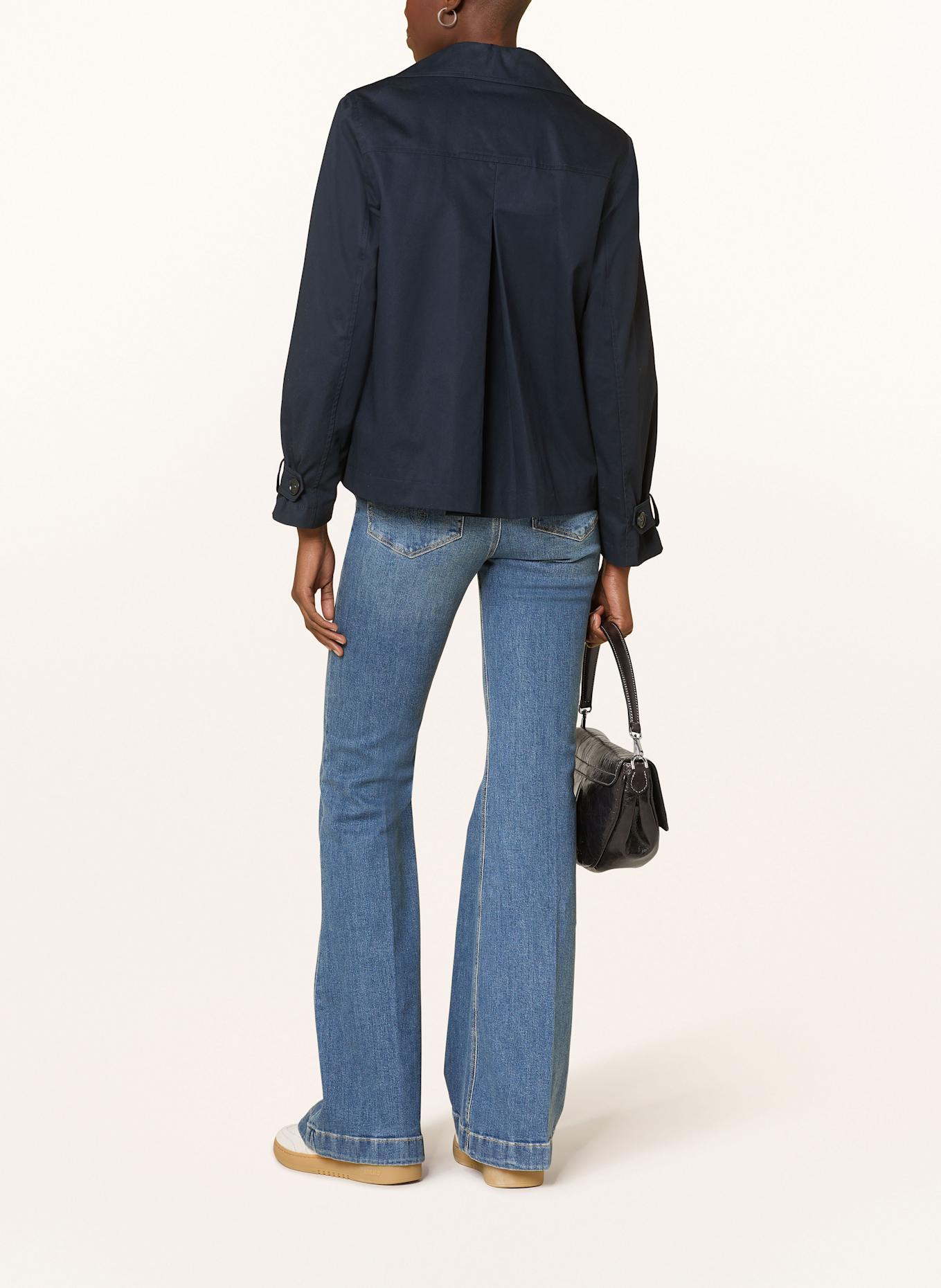 WOOLRICH Trenchcoat: DUNKELBLAU