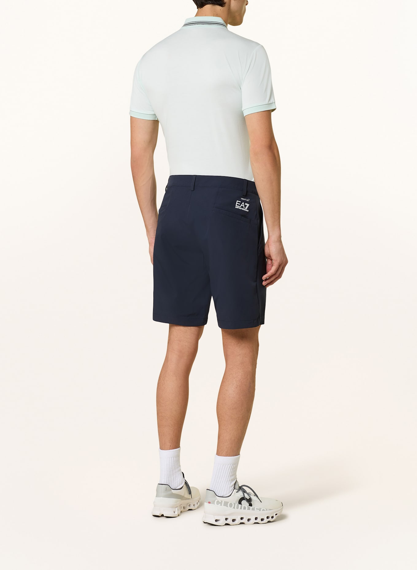 EA7 EMPORIO ARMANI Jersey-Poloshirt: MINT