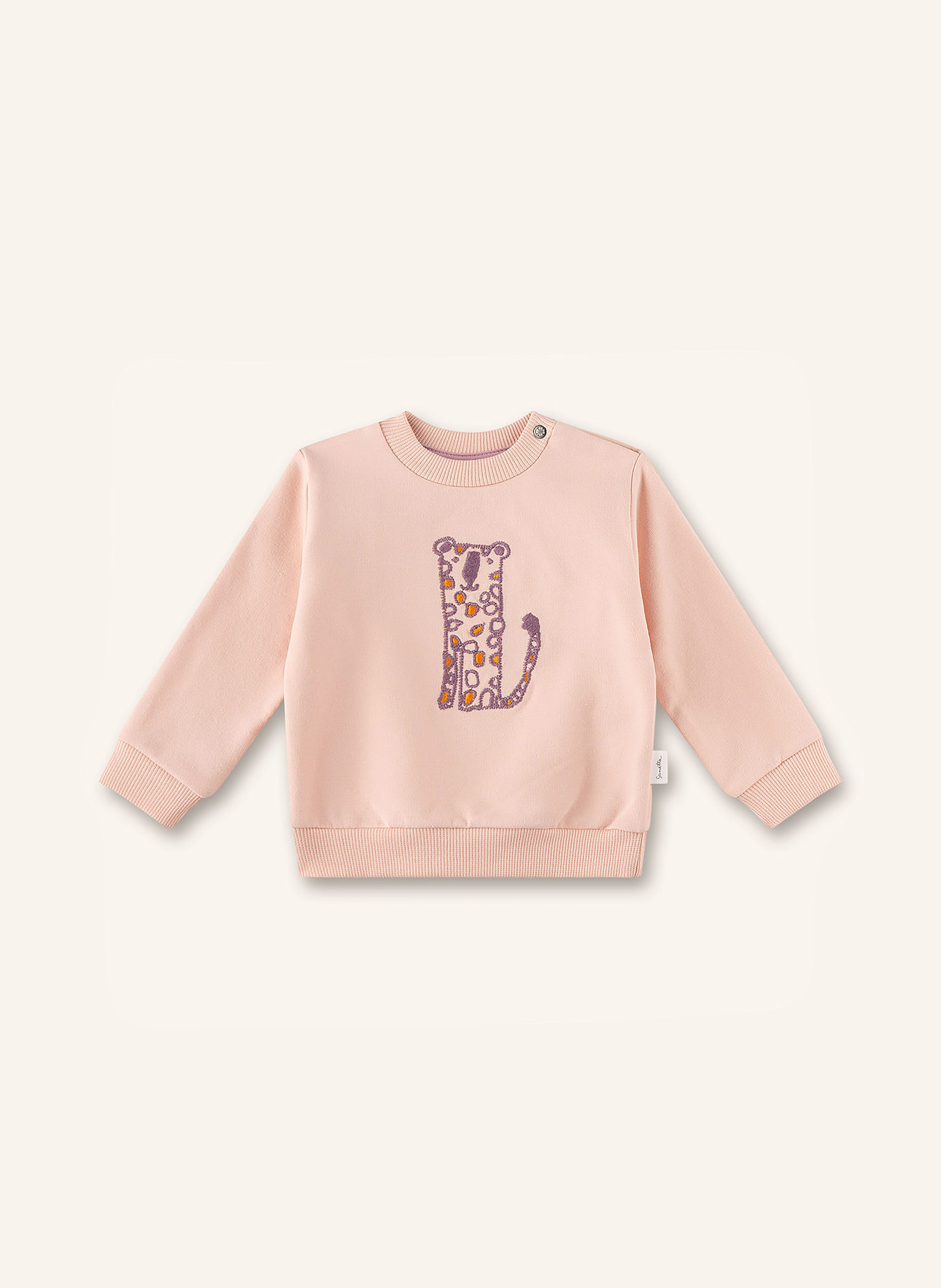 Sanetta PURE Long sleeve shirt: SALMON