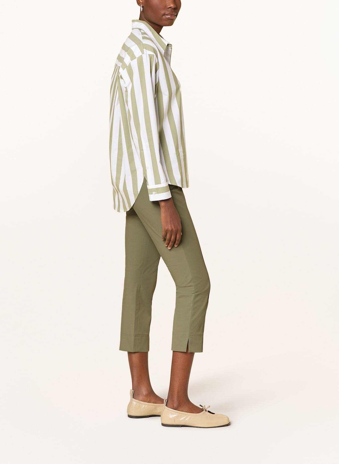 SEDUCTIVE 7/8-Hose CAPRI: OLIV