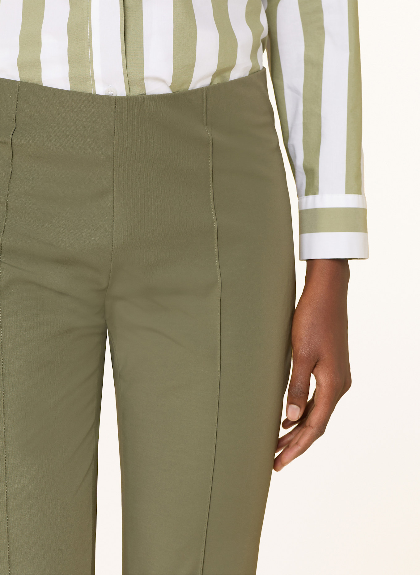 SEDUCTIVE 7/8-Hose CAPRI: OLIV