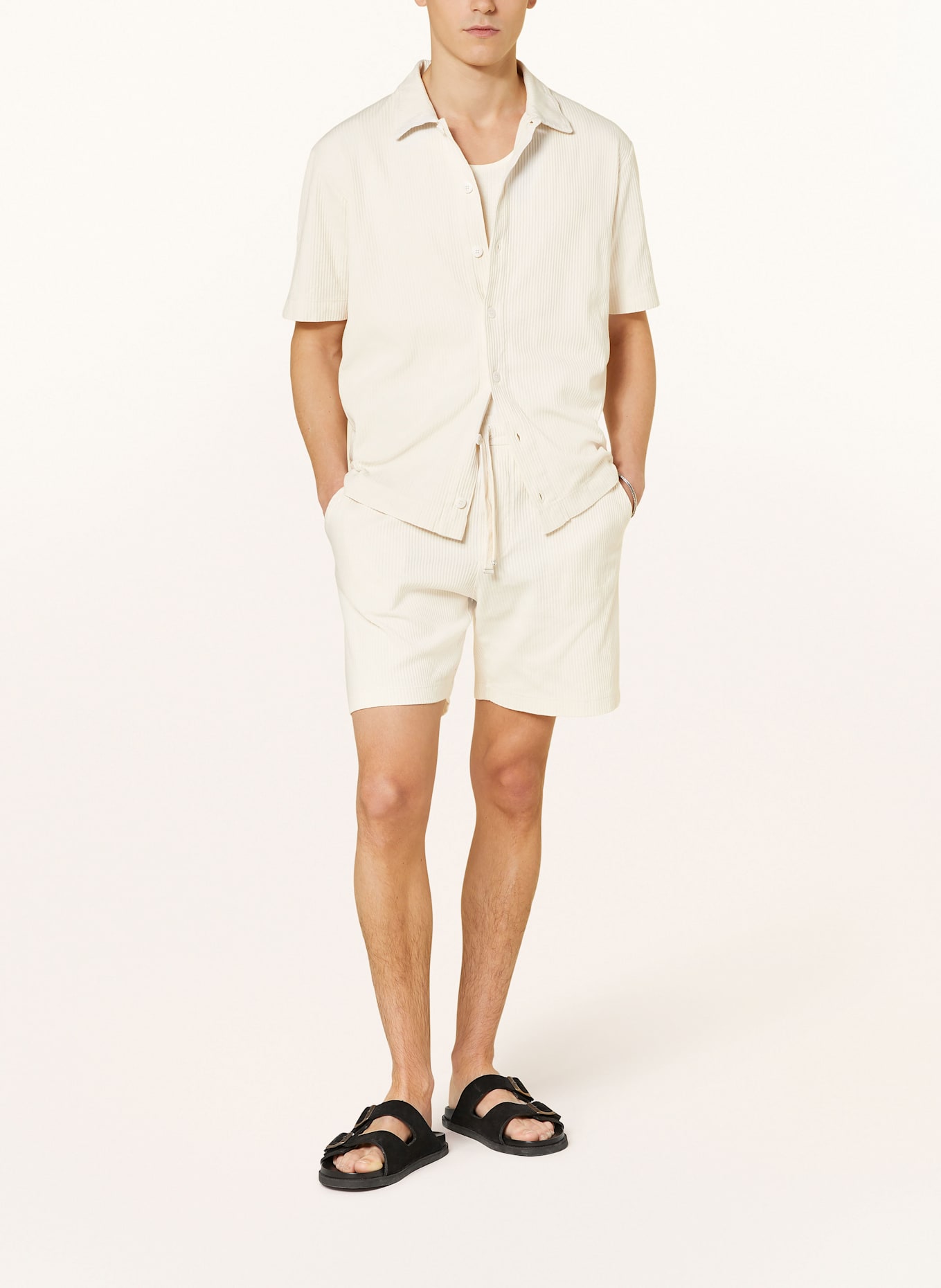 DANIELE FIESOLI Sweatshorts: ECRU