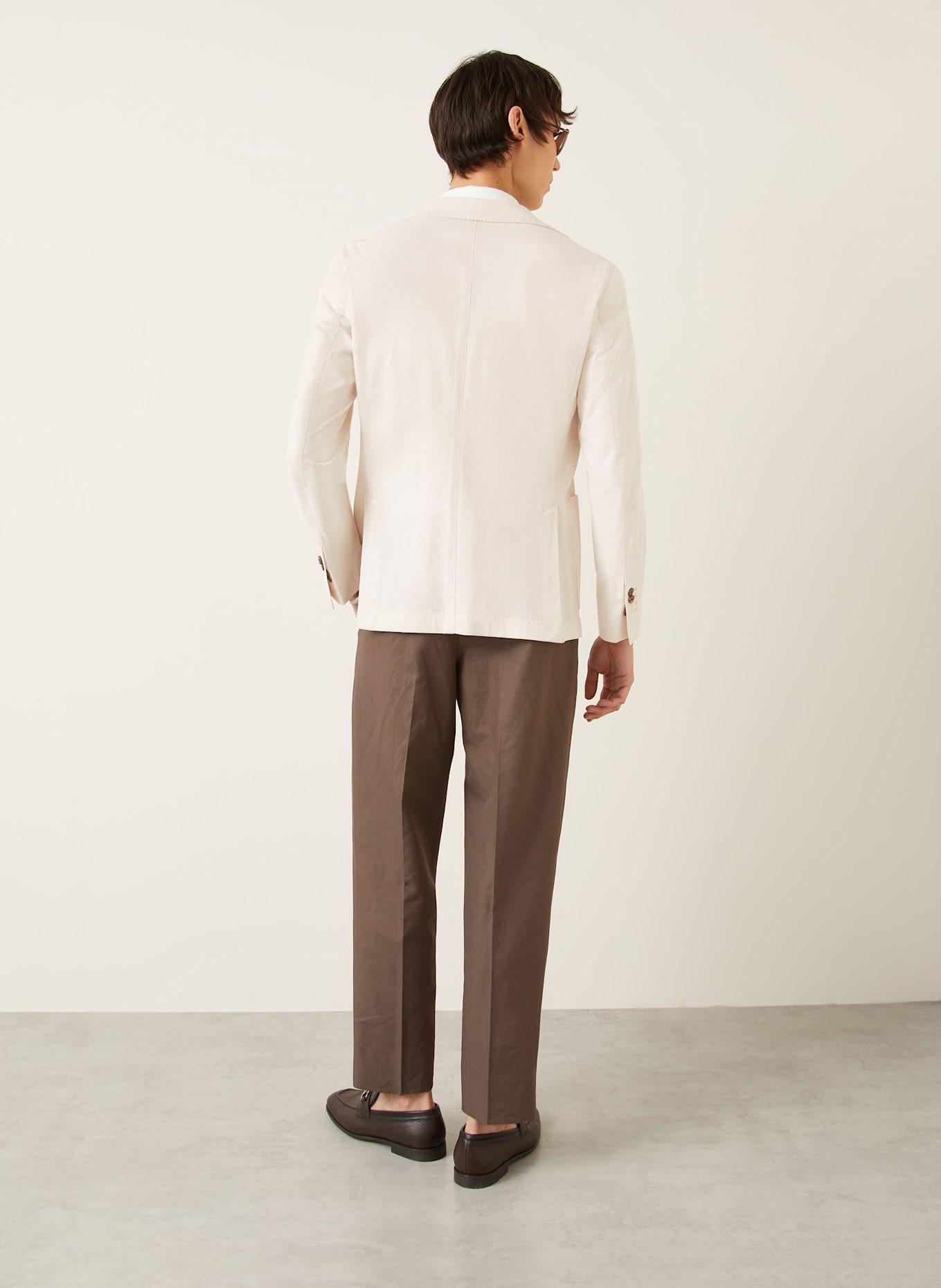 manzoni 24 Jerseysakko Slim Fit: BEIGE