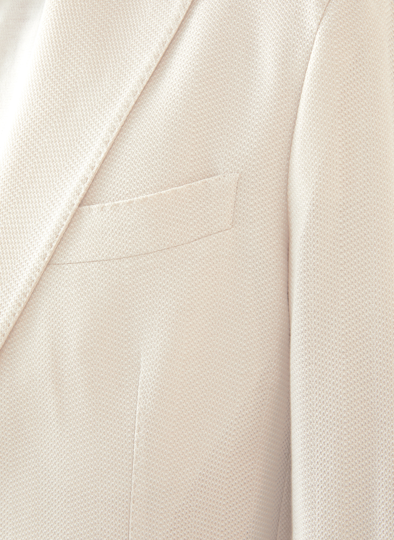 manzoni 24 Jerseysakko Slim Fit: BEIGE