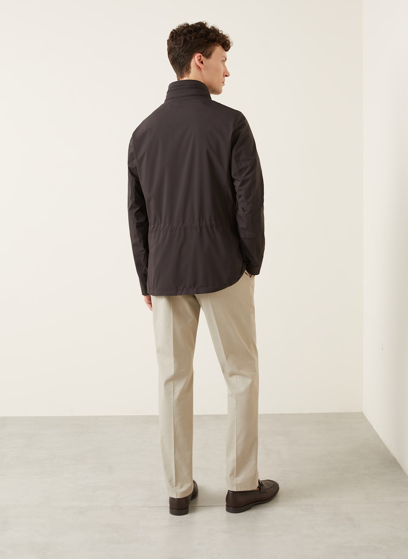 manzoni 24 Fieldjacket: DUNKELGRAU