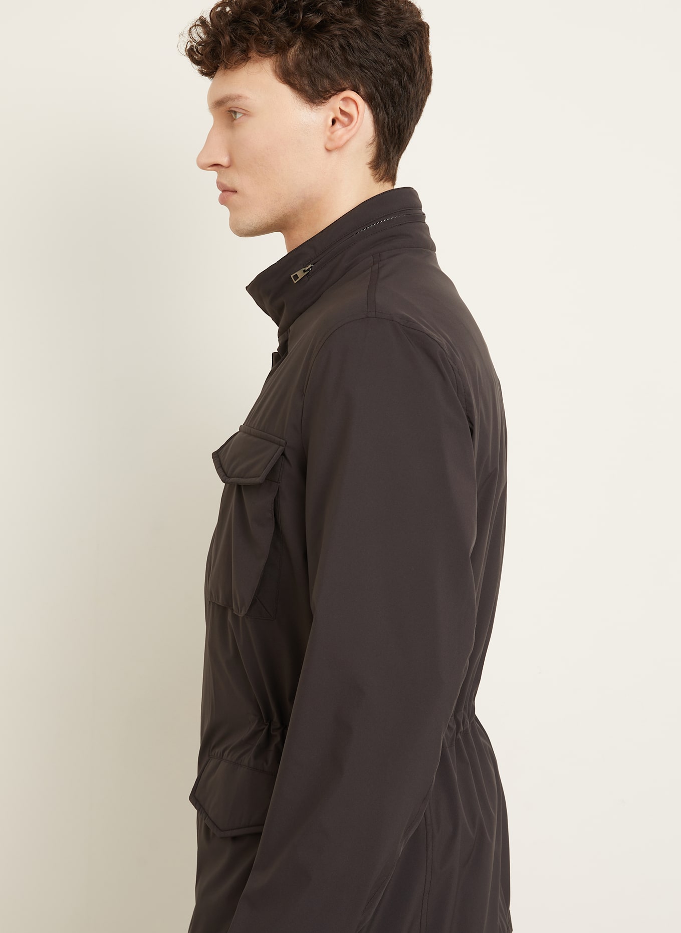 manzoni 24 Fieldjacket: DUNKELGRAU