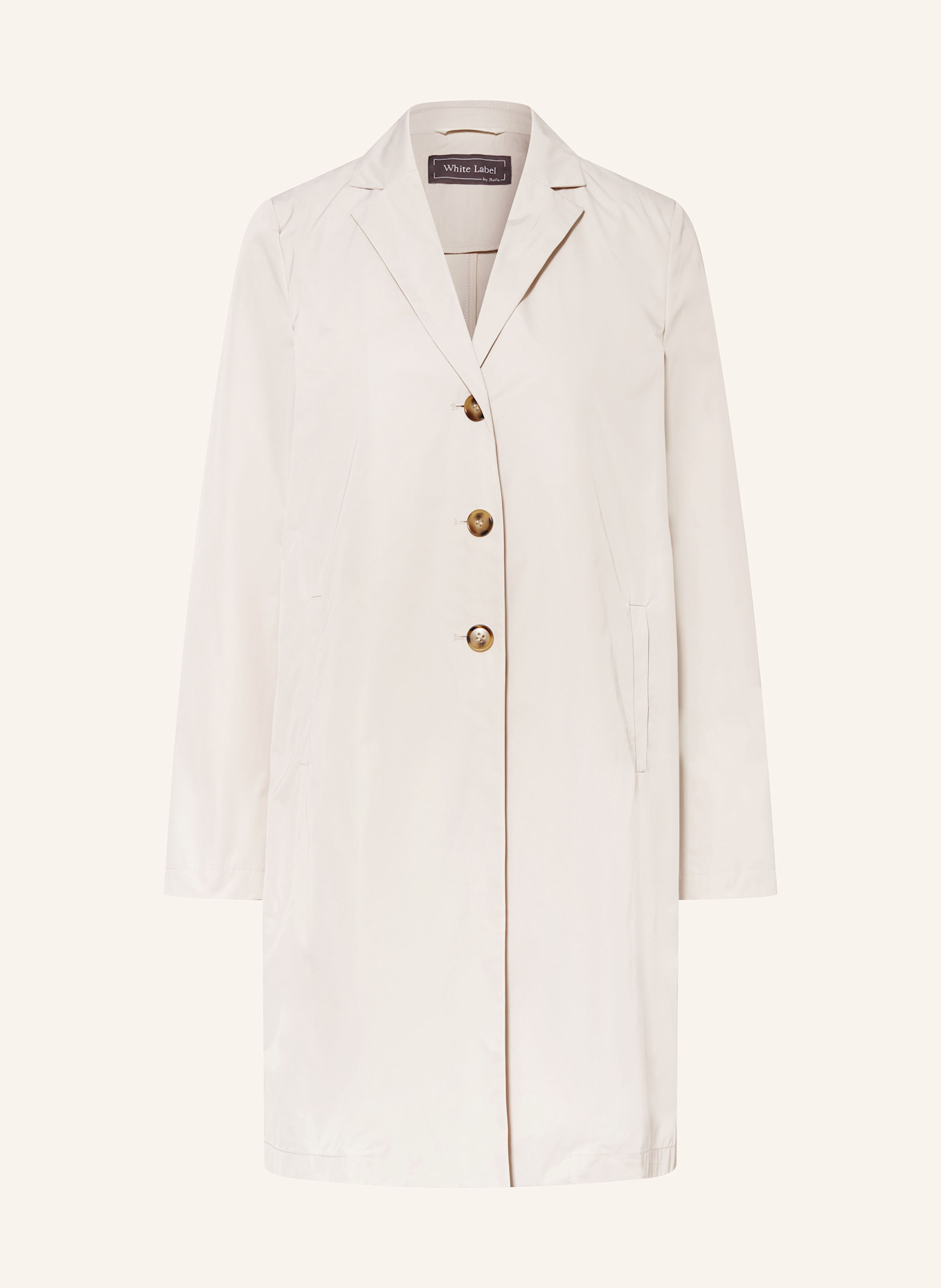 White Label Coat: BEIGE
