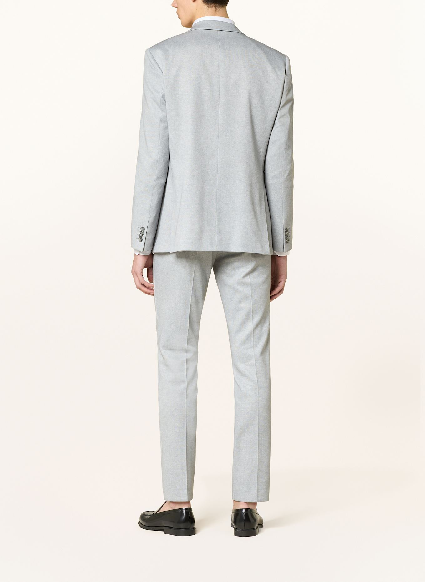 ROY ROBSON Anzugsakko Slim Fit aus Jersey: A080 GREY