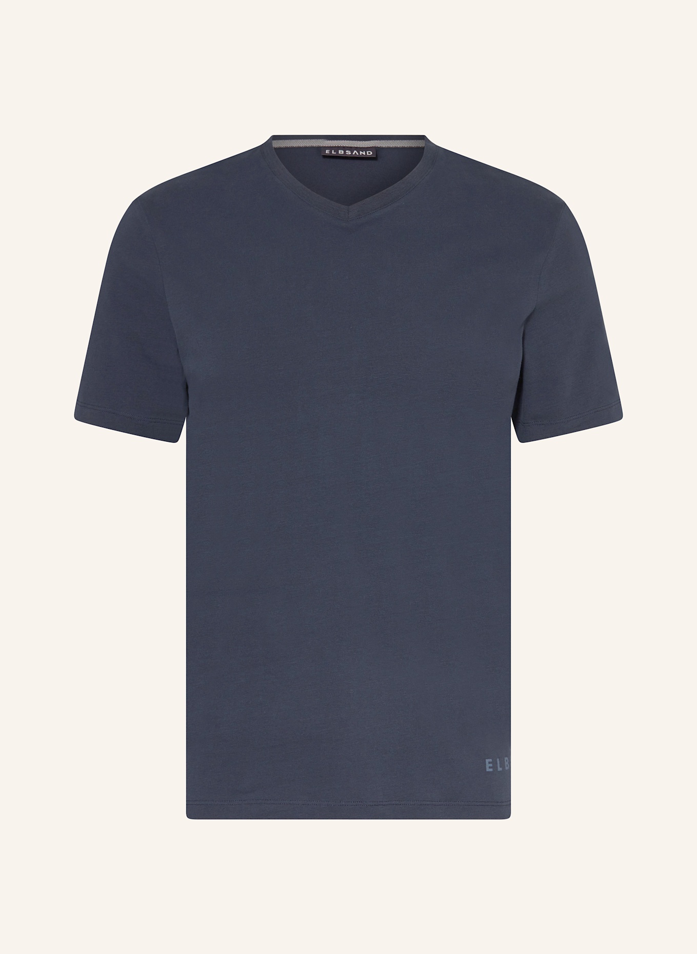 ELBSAND T-Shirt KOLJA: DUNKELBLAU
