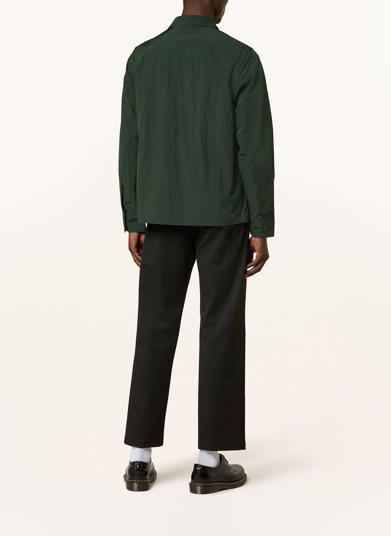 FRED PERRY Overjacket: CIEMNOZIELONY