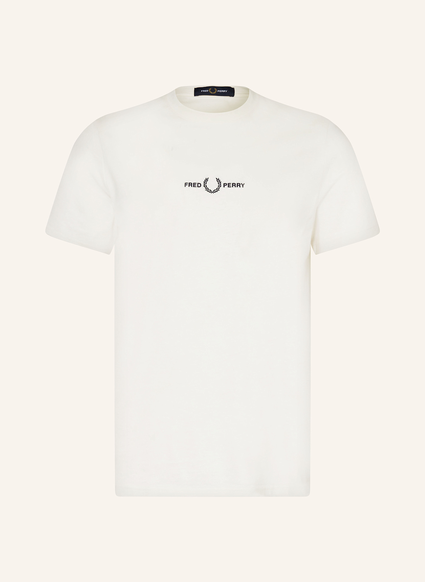 FRED PERRY T-shirt: CREAM