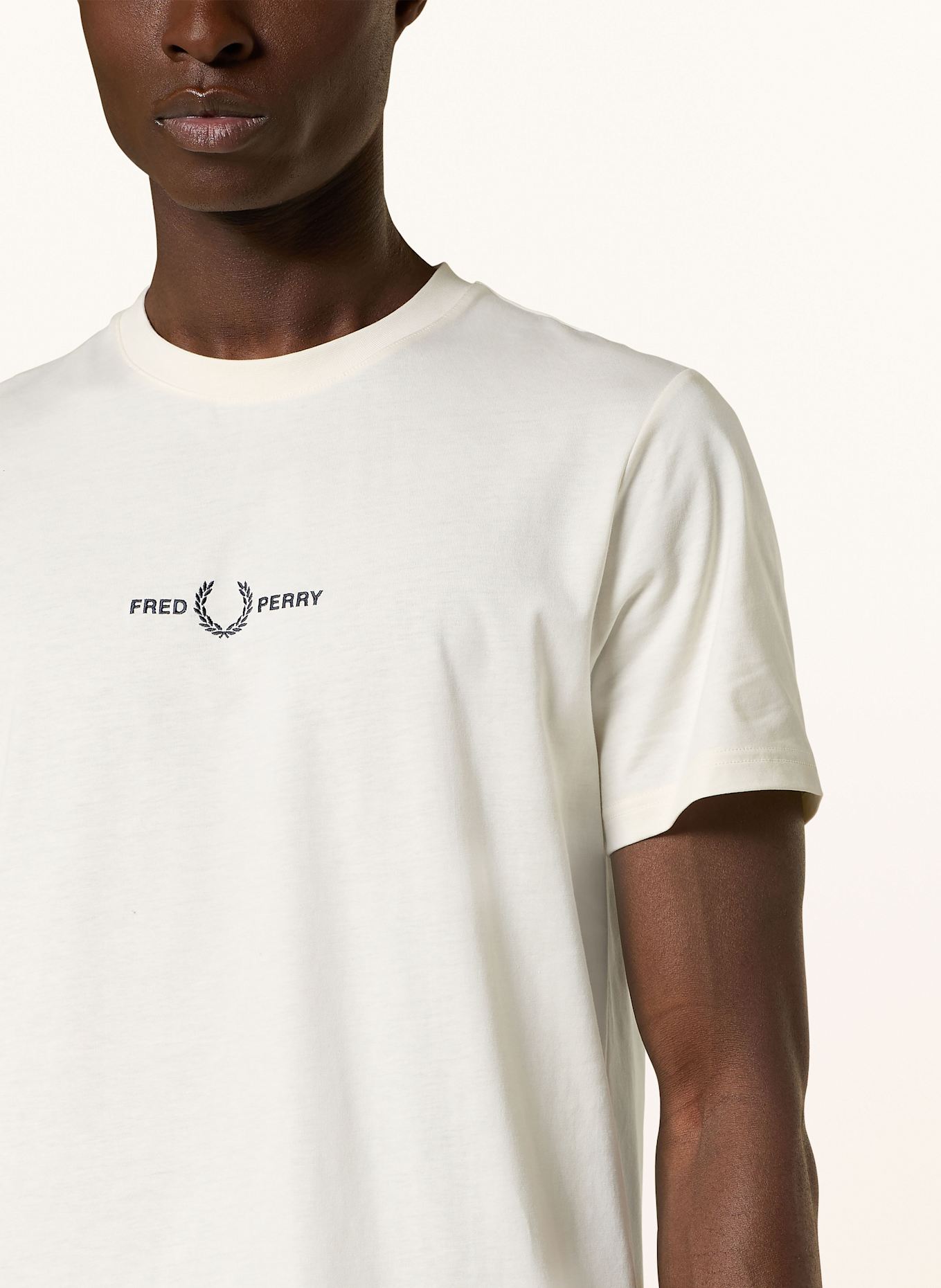 FRED PERRY T-shirt: CREAM