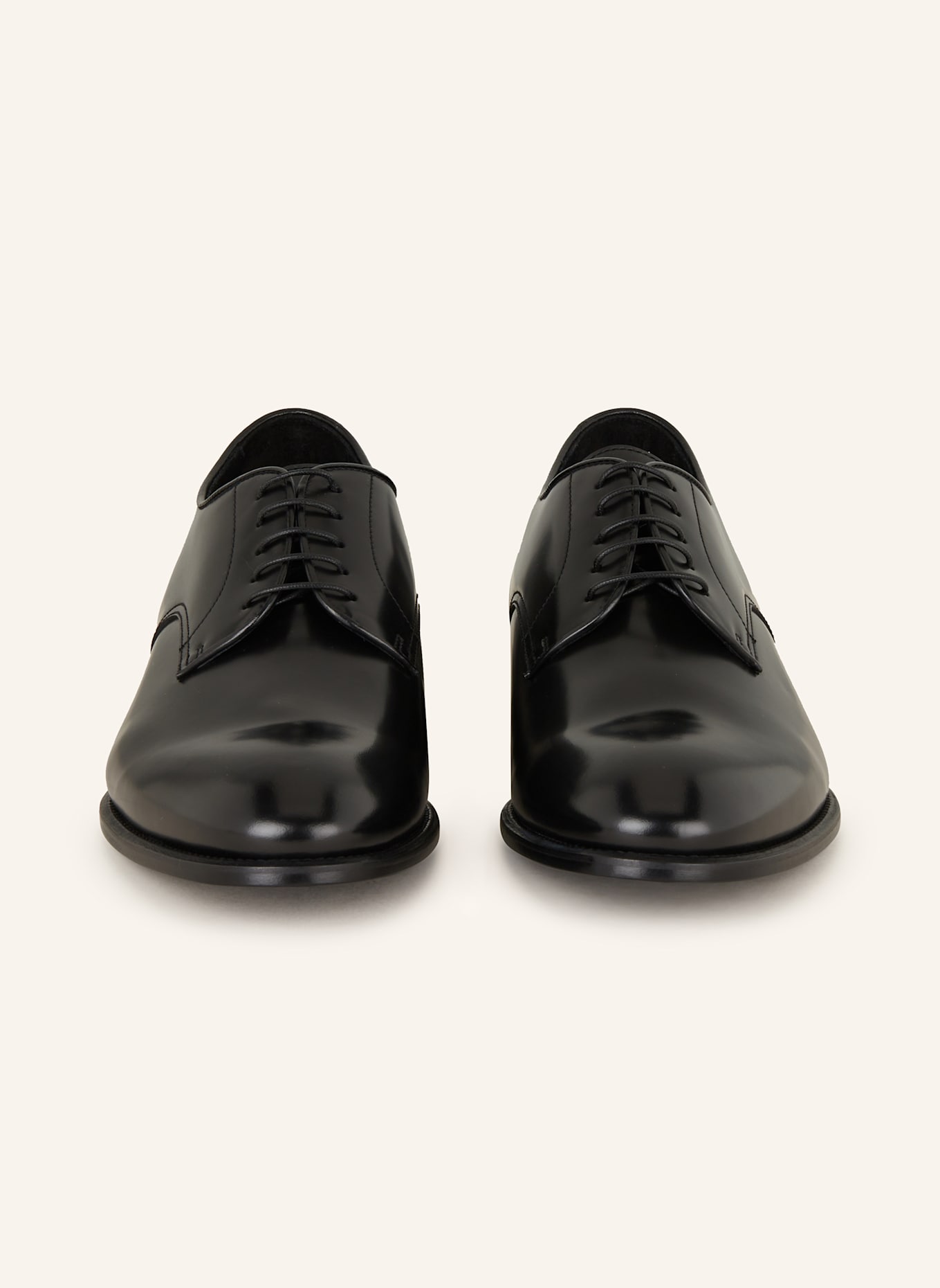 DOUCAL'S Buty sznurowane: CZARNY