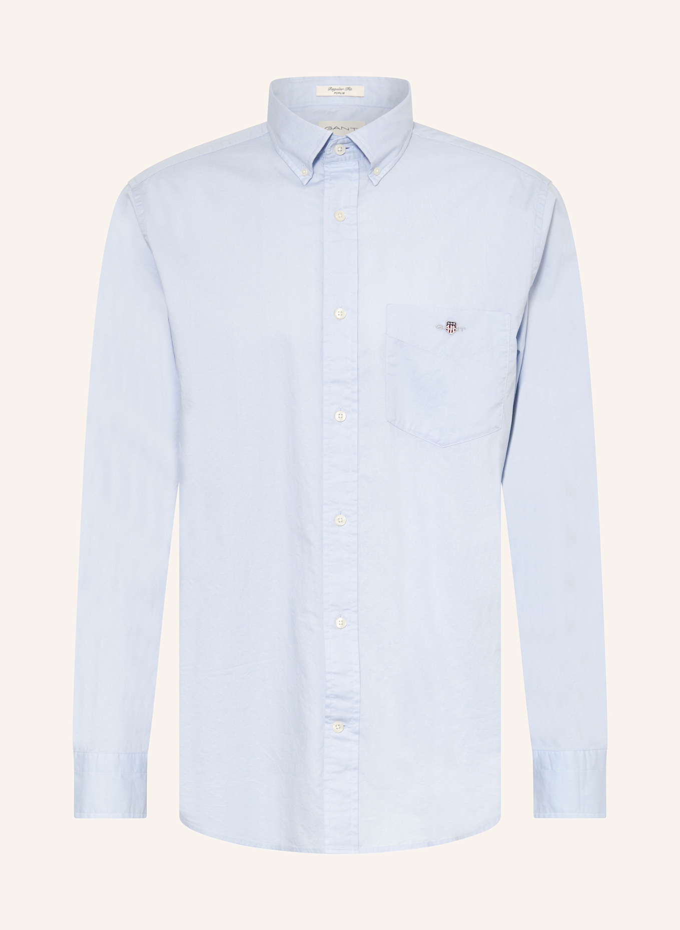 GANT Hemd Regular Fit: HELLBLAU