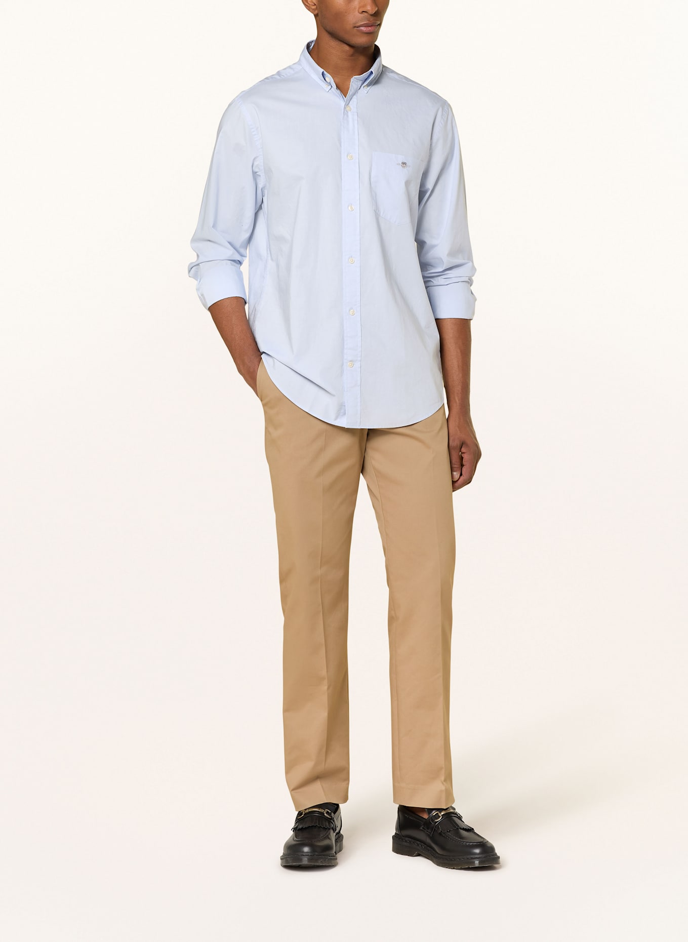 GANT Hemd Regular Fit: HELLBLAU
