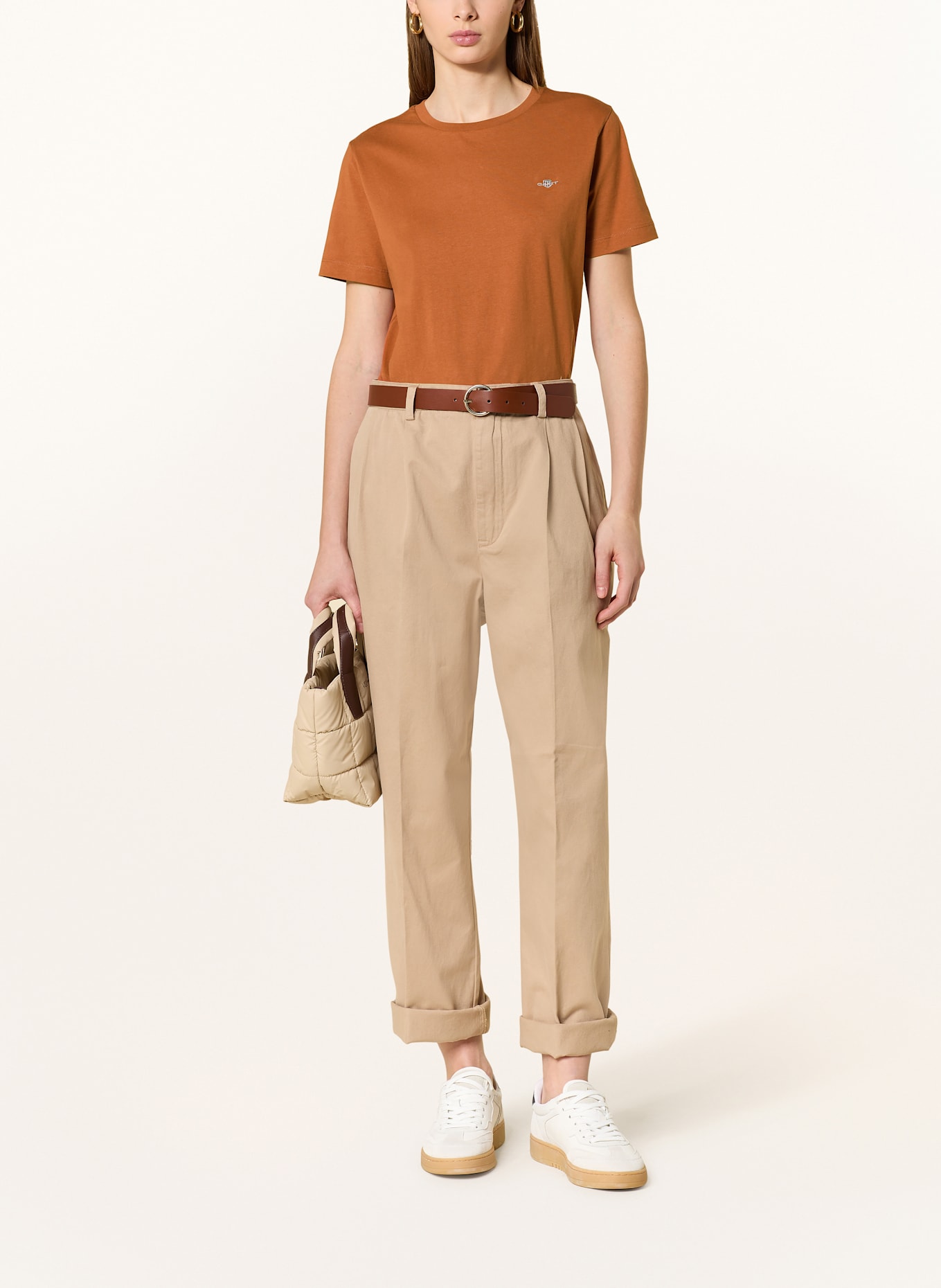 GANT T-Shirt: BRAUN