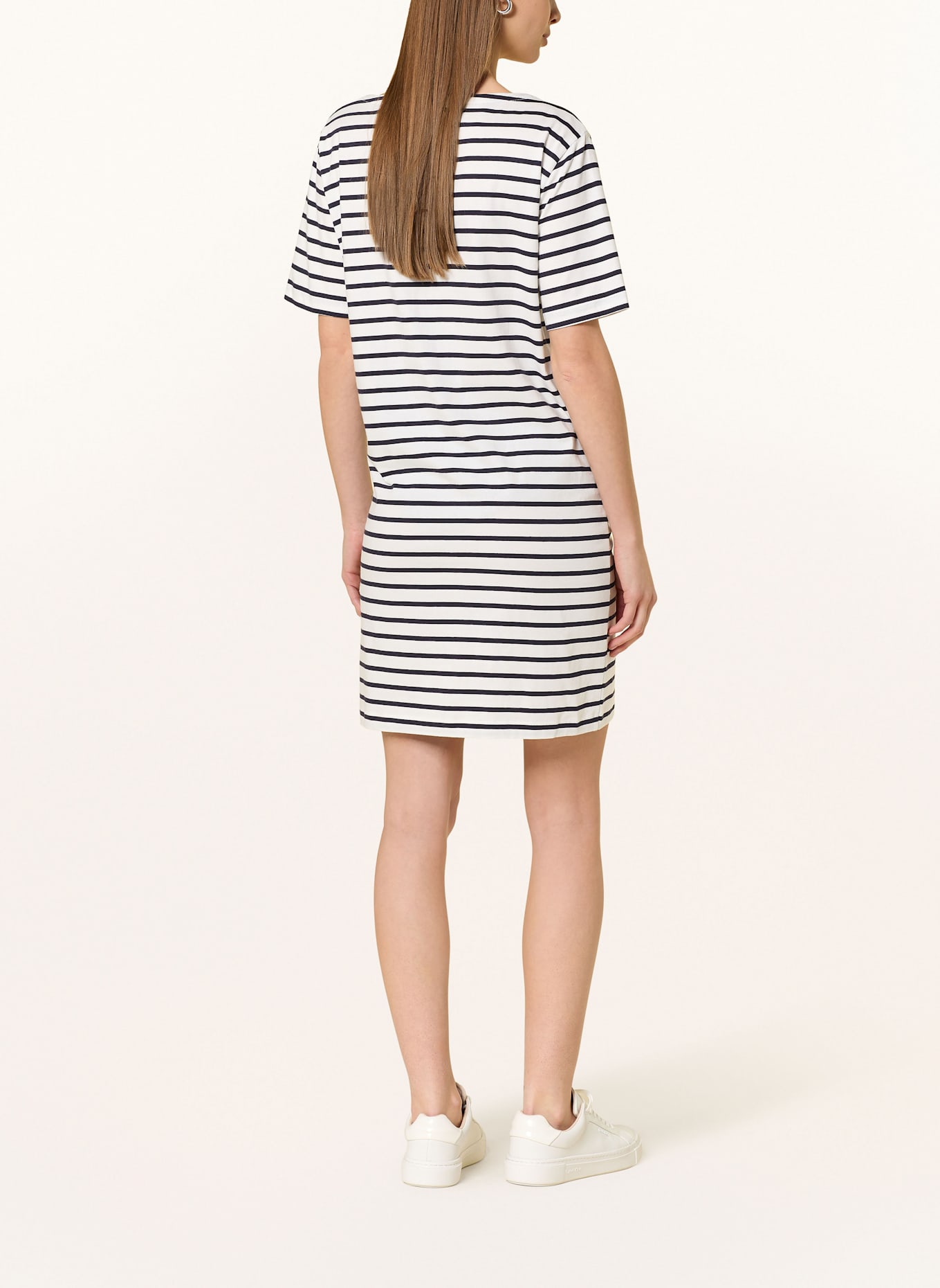 GANT Kleid BRETON: DUNKELBLAU/ WEISS