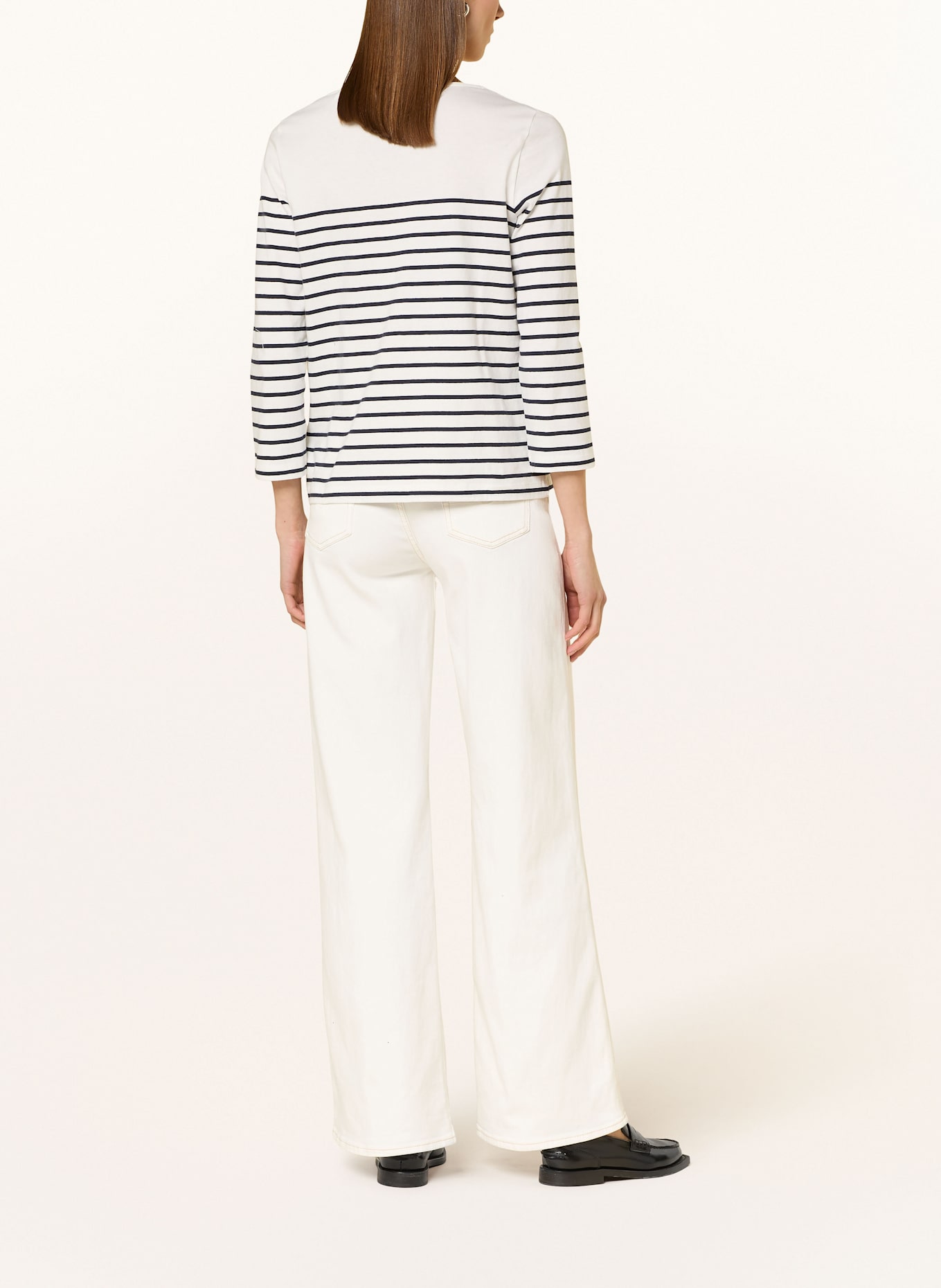 GANT Pullover BRETON, Farbe: DUNKELBLAU/ CREME (Bild 3)
