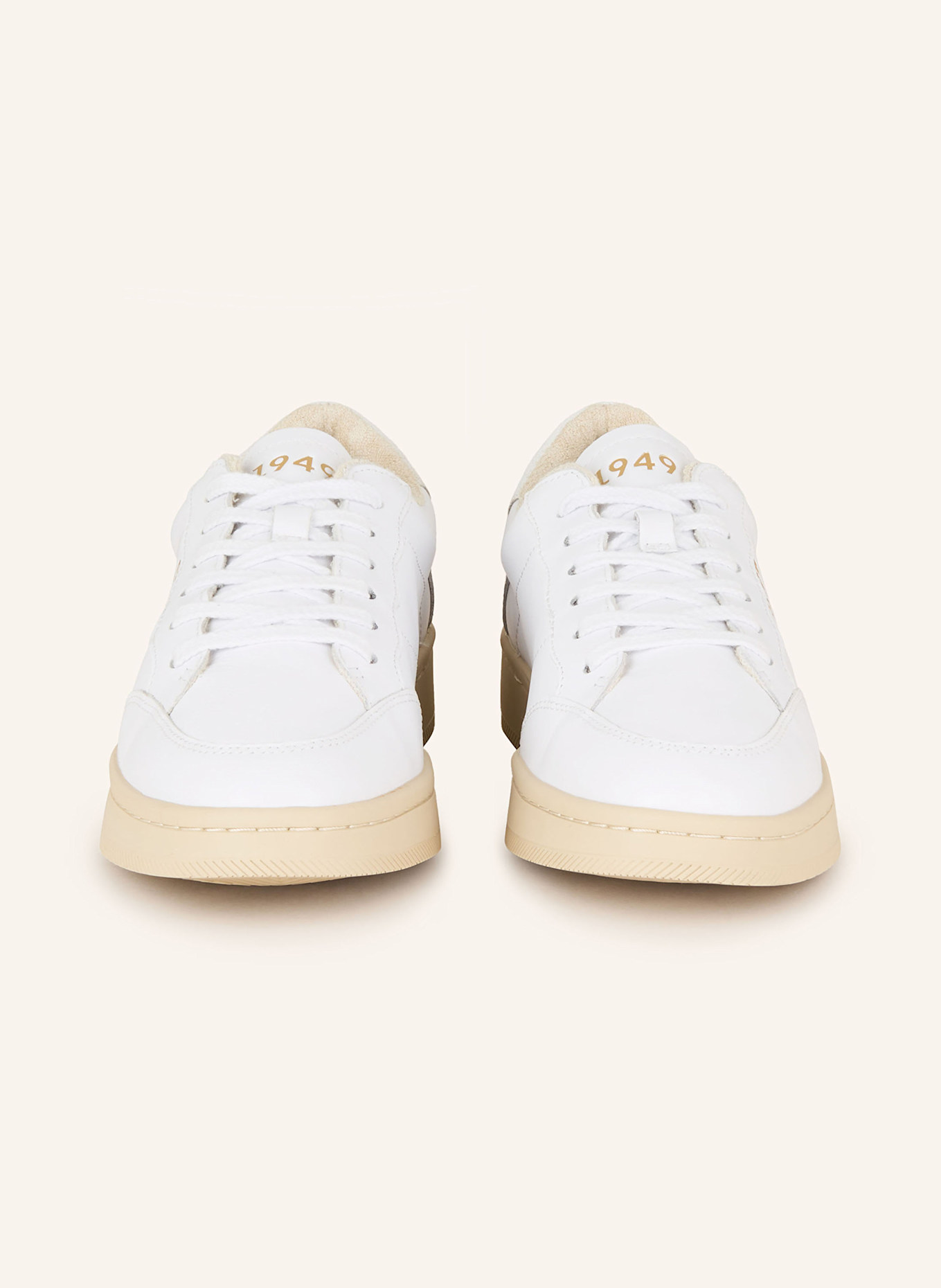 GANT Sneaker PREPLA: WEISS/ BEIGE
