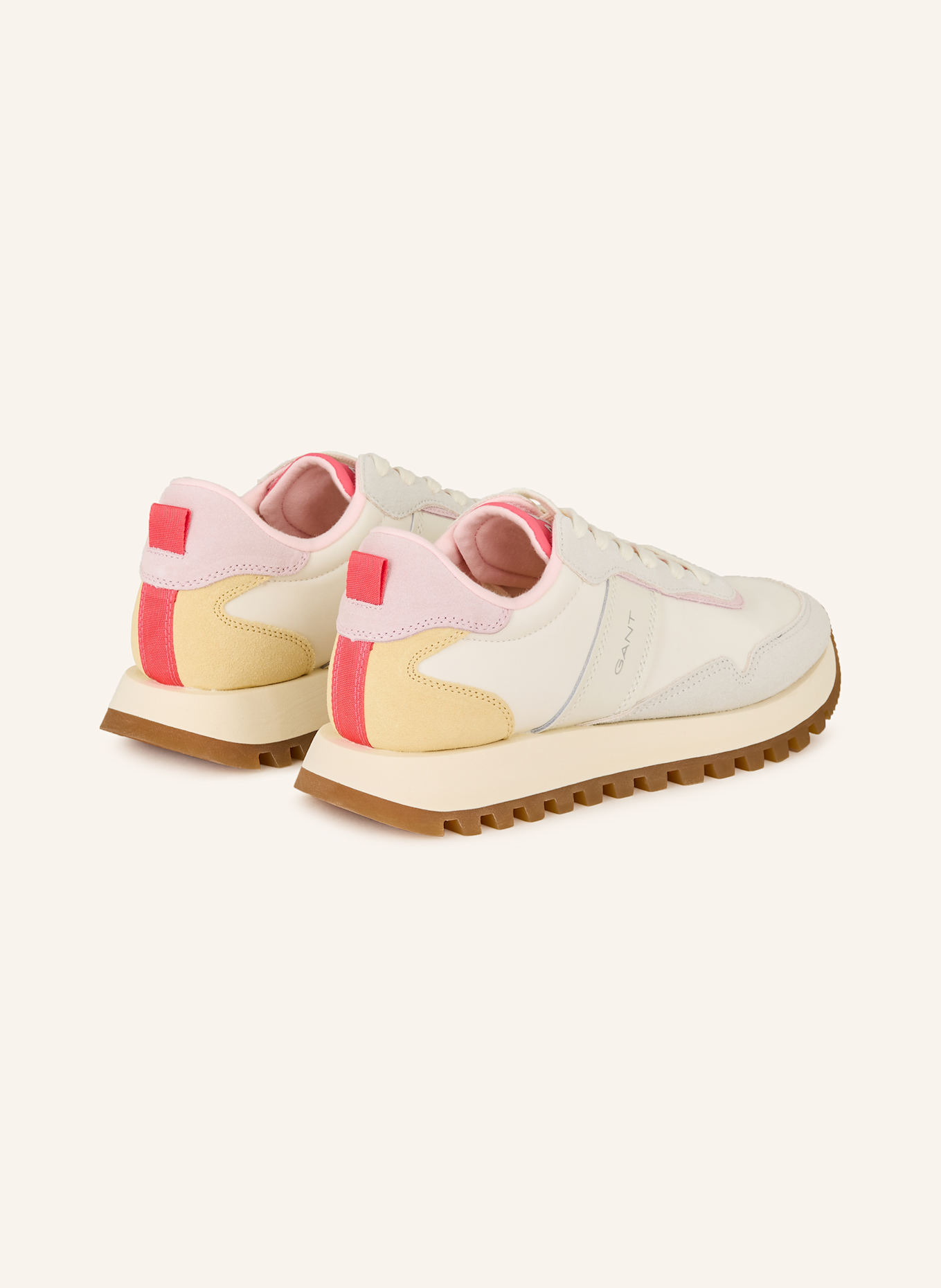GANT Sneaker CAFFAY, Farbe: CREME/ HELLROSA/ HELLGRAU (Bild 2)