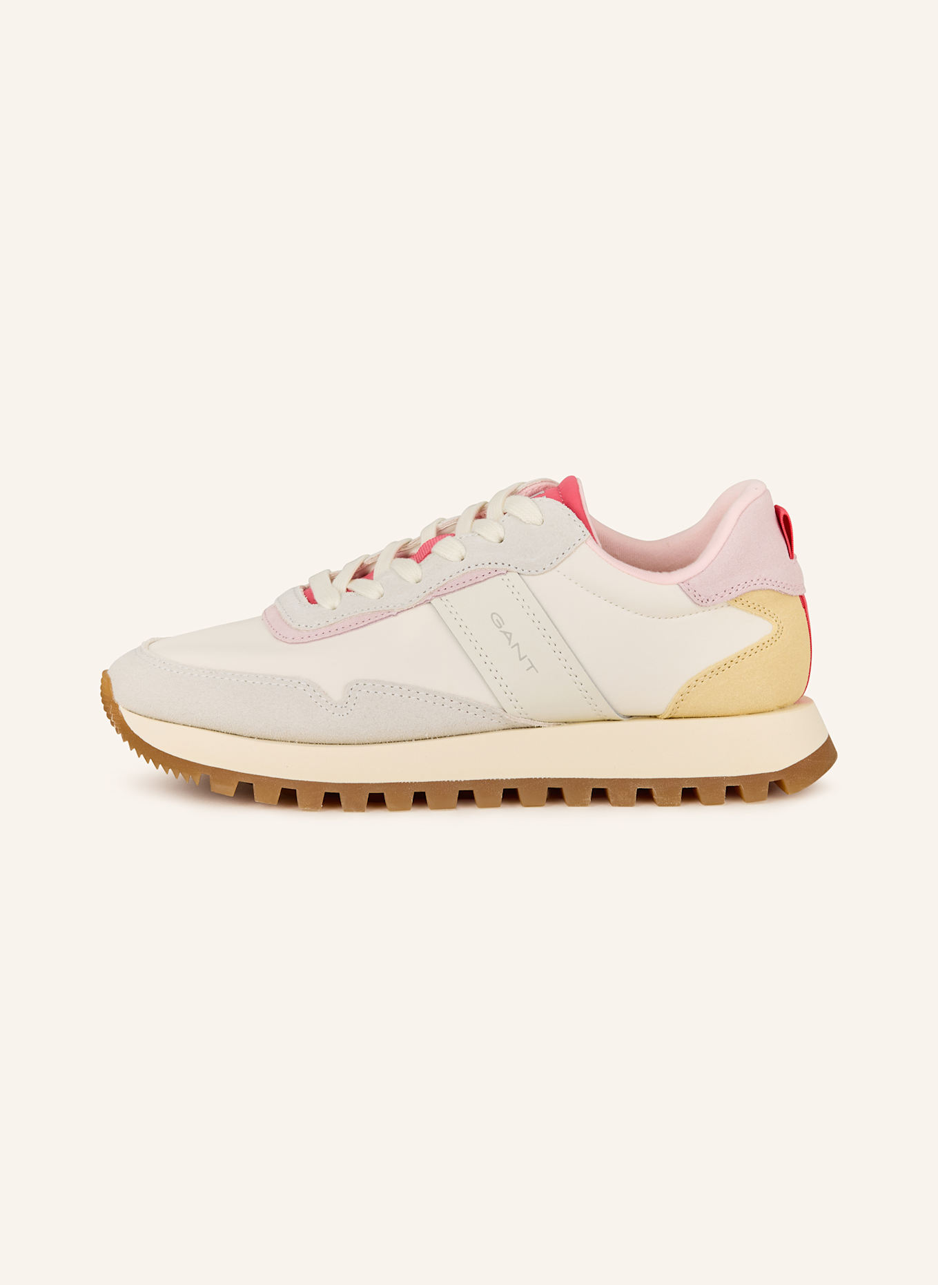 GANT Sneaker CAFFAY, Farbe: CREME/ HELLROSA/ HELLGRAU (Bild 4)