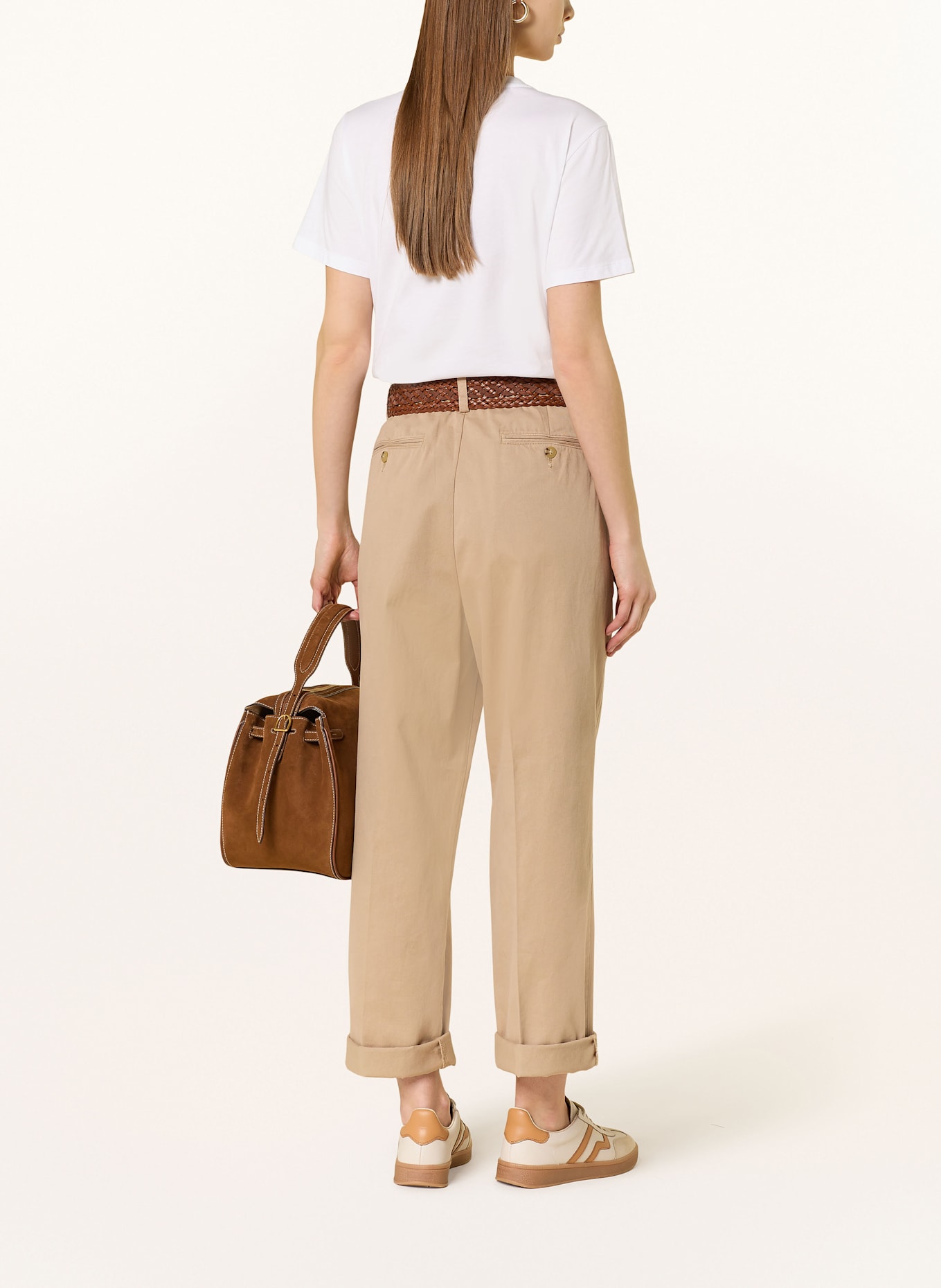GANT T-Shirt: WEISS/ BLAU/ GELB