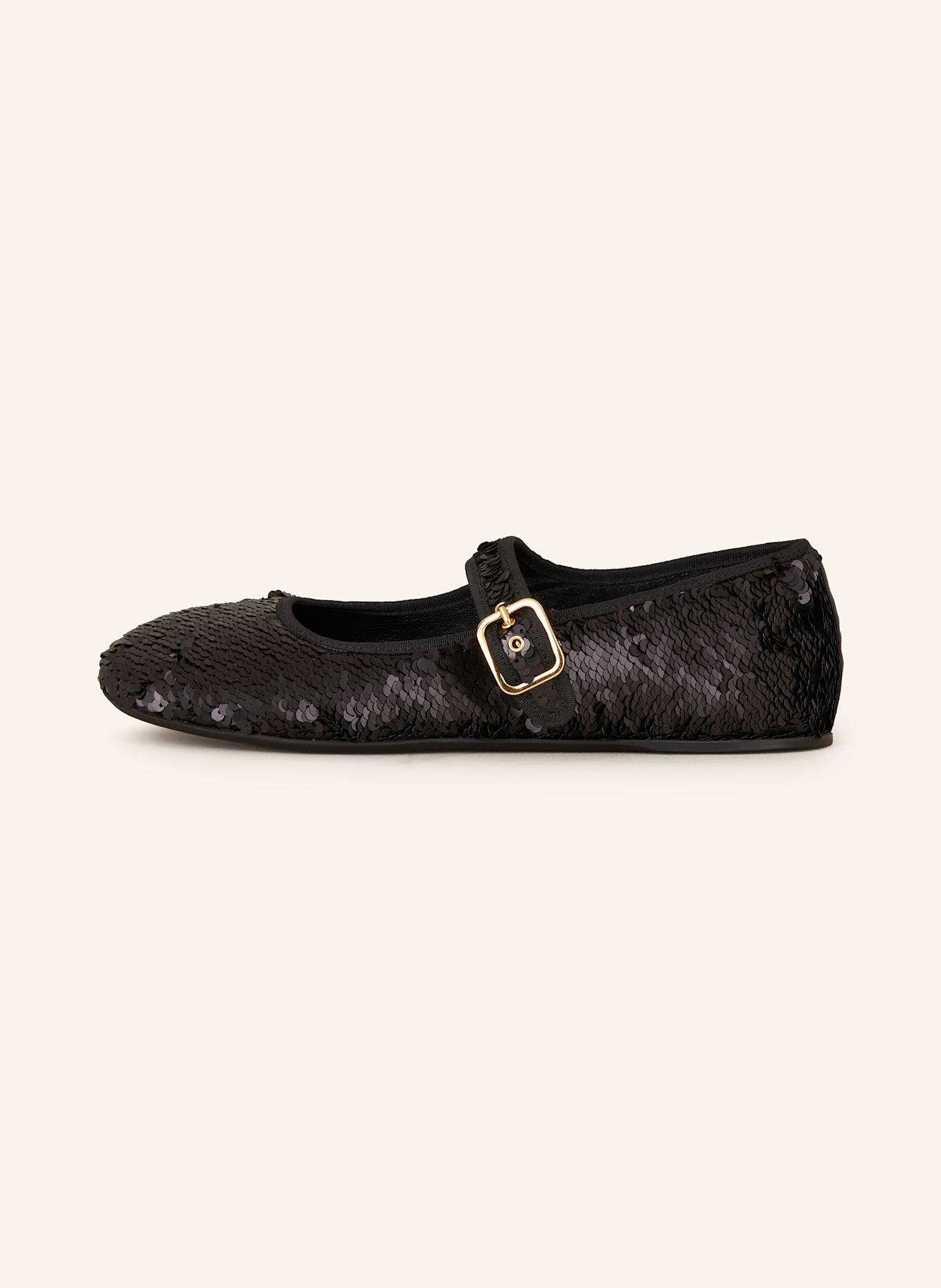 AGL Mary-Jane-Ballerinas HOOLA HOOP BEBE mit Pailletten: SCHWARZ